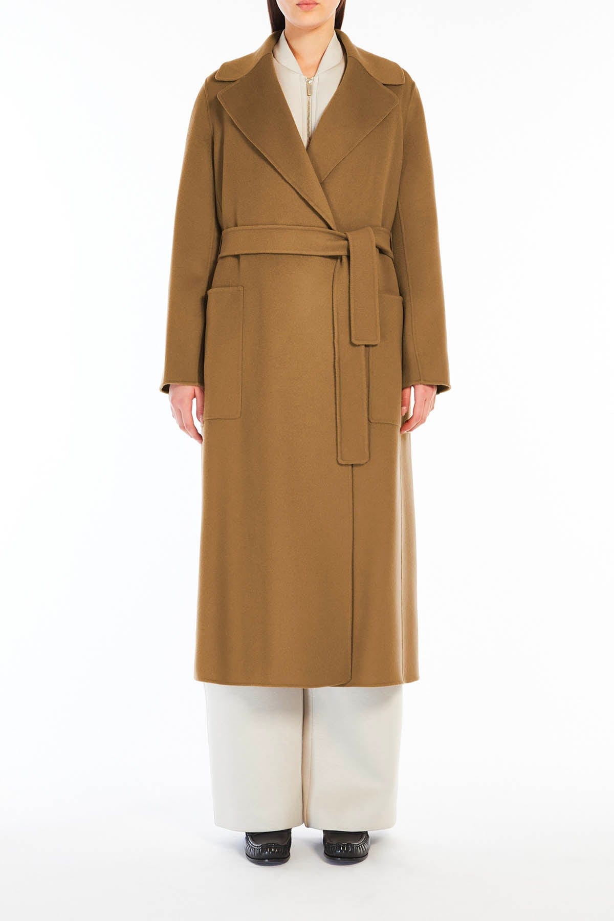 MAXMARA'S BRANDS MANTELLO-MANTELLA  CAMMELLO / 34 Cappotto in Lana Donna 'S Max Mara Paolore