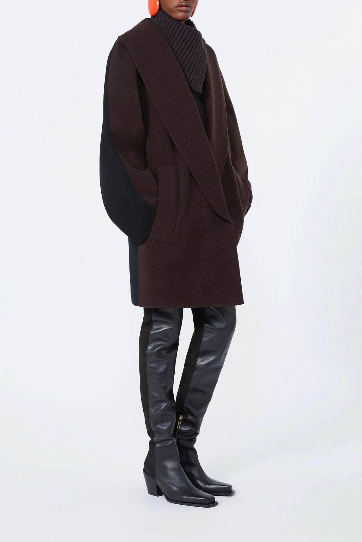 MAXMARA'S BRANDS MANTELLO-MANTELLA  Cappotto in lana donna Sportmax Sfilata Spsoggetti