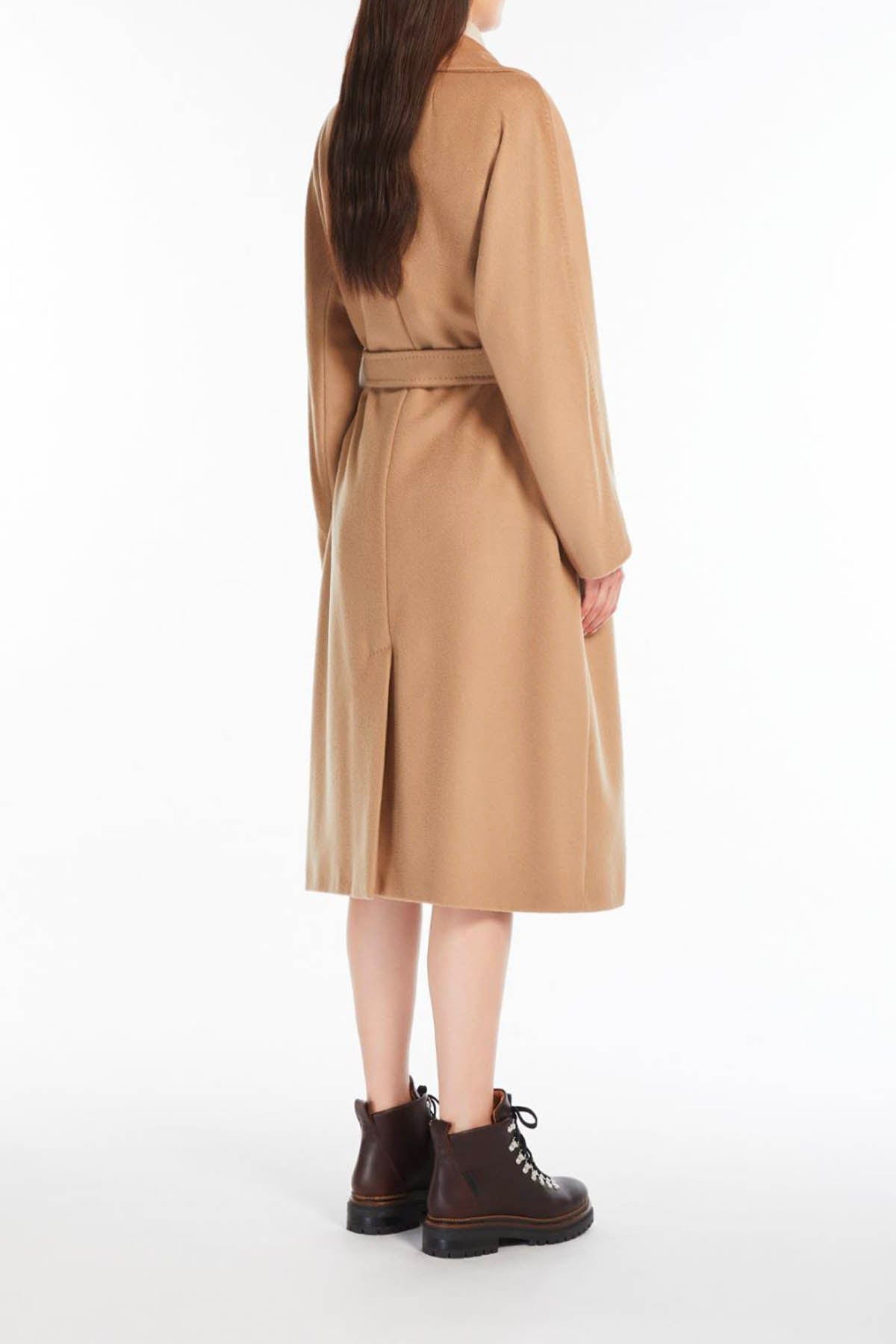 MAXMARA&#39;S BRANDS MANTELLO-MANTELLA  Cappotto in Lana Donna Weekend Max Mara Resina 24/2