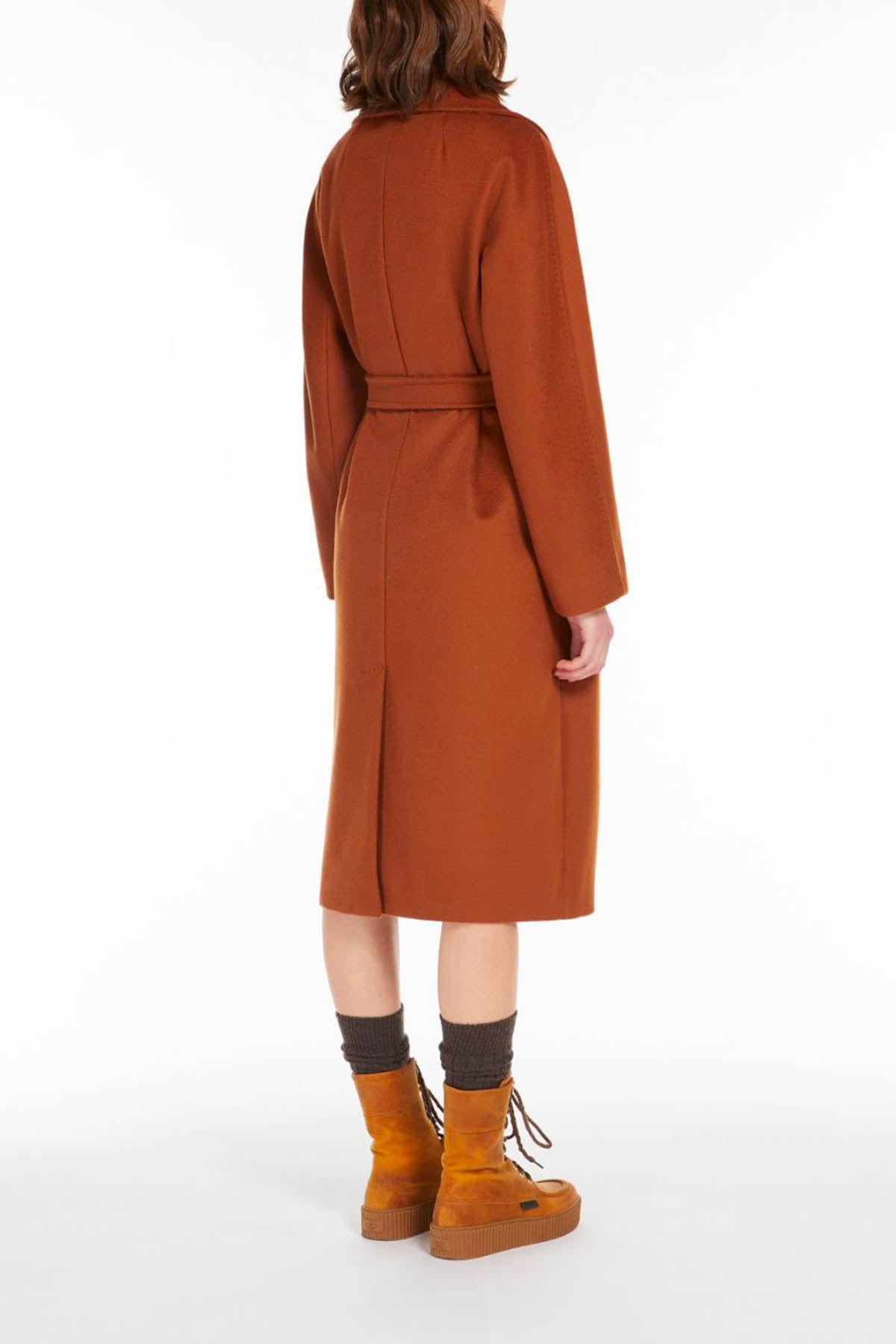 MAXMARA&#39;S BRANDS MANTELLO-MANTELLA  Cappotto in Lana Donna Weekend Max Mara Resina 24/2