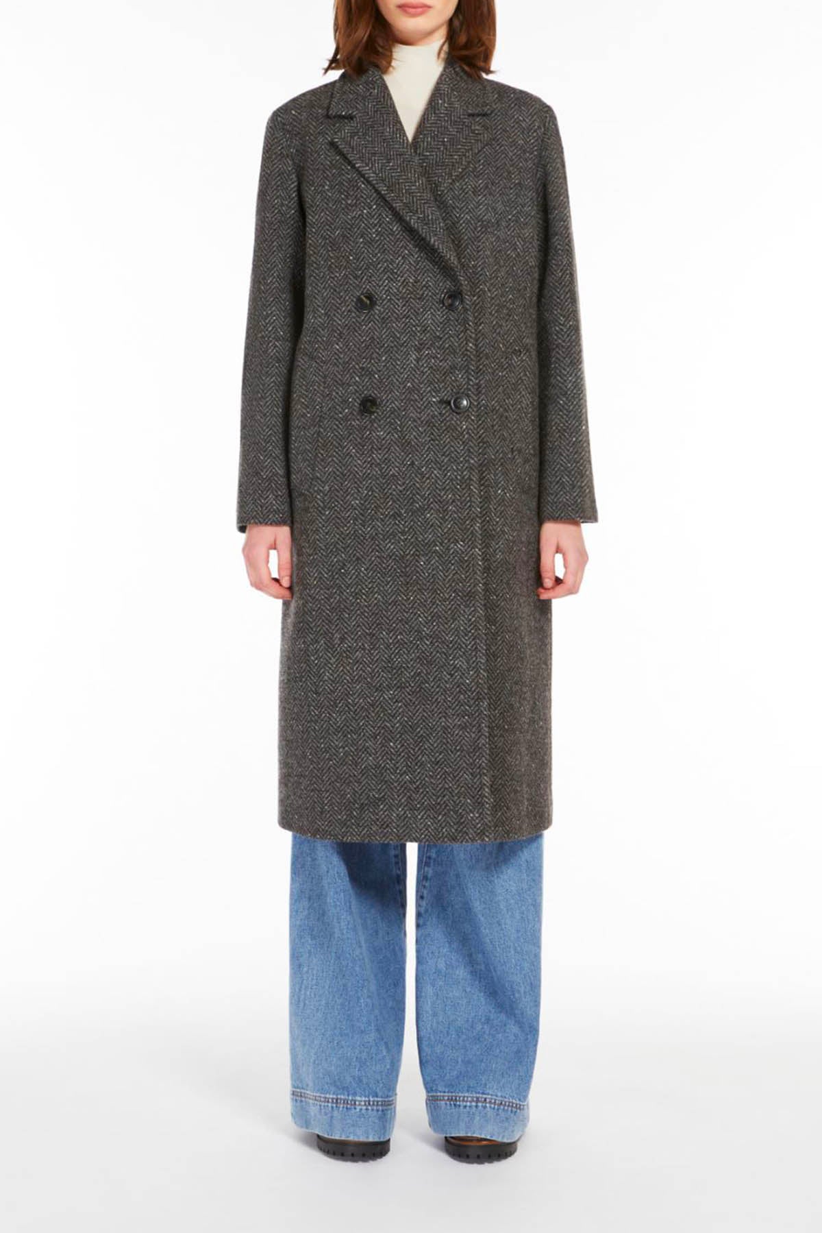 MAXMARA&#39;S BRANDS MANTELLO-MANTELLA  Cappotto in Lana Weekend Max Mara Corinto