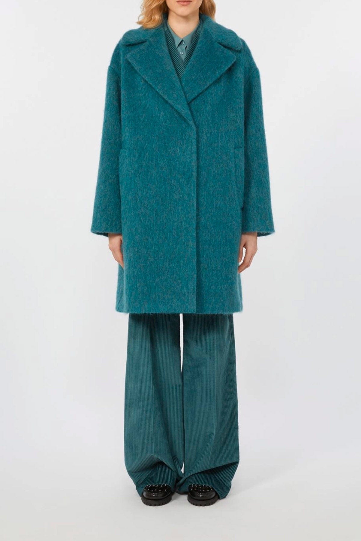 MAXMARA&#39;S BRANDS MANTELLO-MANTELLA  Cappotto teddy donna Max Mara Weekend Rada