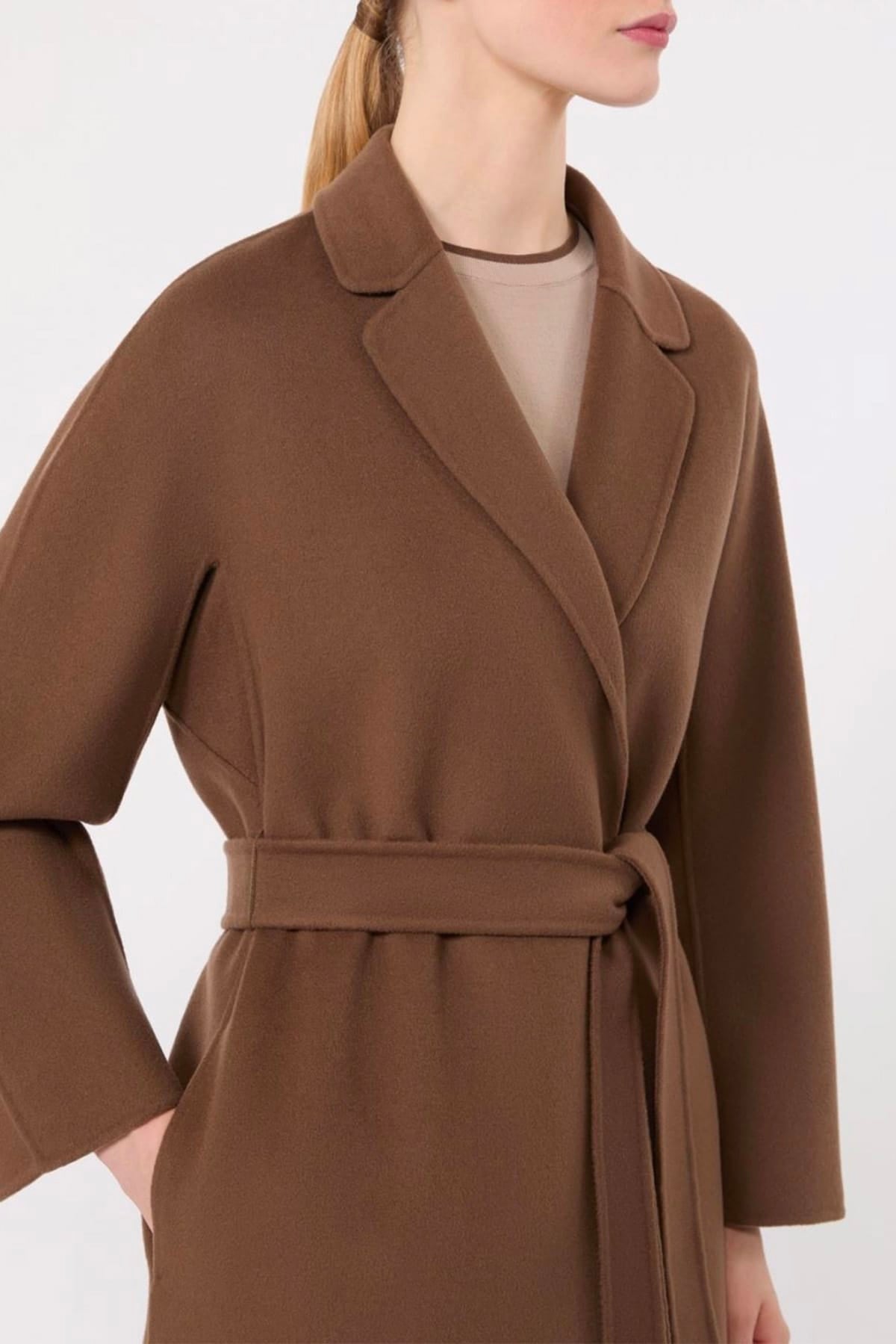 MAXMARA'S BRANDS MANTELLO-MANTELLA  NEW DARK GOLD / 34 Cappottto in pura lana donna 'S Max Mara Esturia