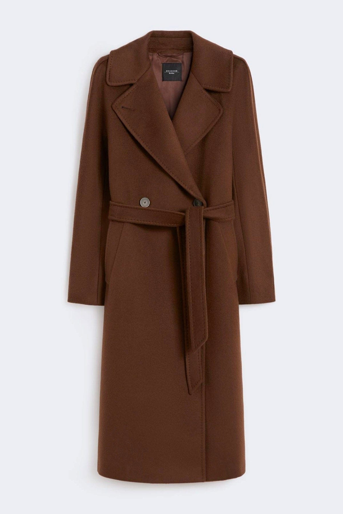 MAXMARA&#39;S BRANDS MANTELLO-MANTELLA  CIOCCOLATO / 34 Cappotto Donna Max Mara Weekend in lana Resina