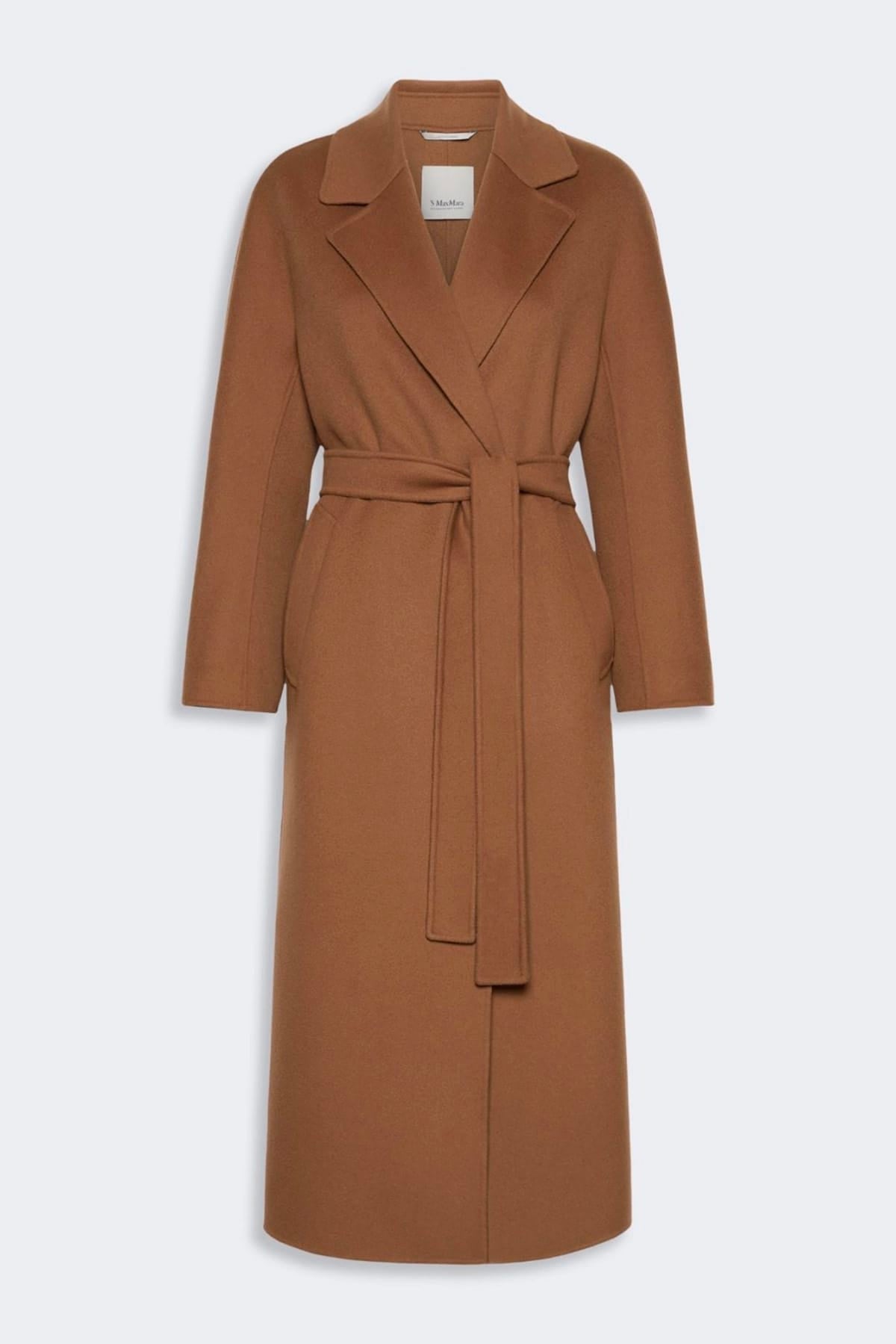 MAXMARA'S BRANDS MANTELLO-MANTELLA  DARK CAMEL / 34 Cappotto in lana donna 'S Max Mara Smmpenelope