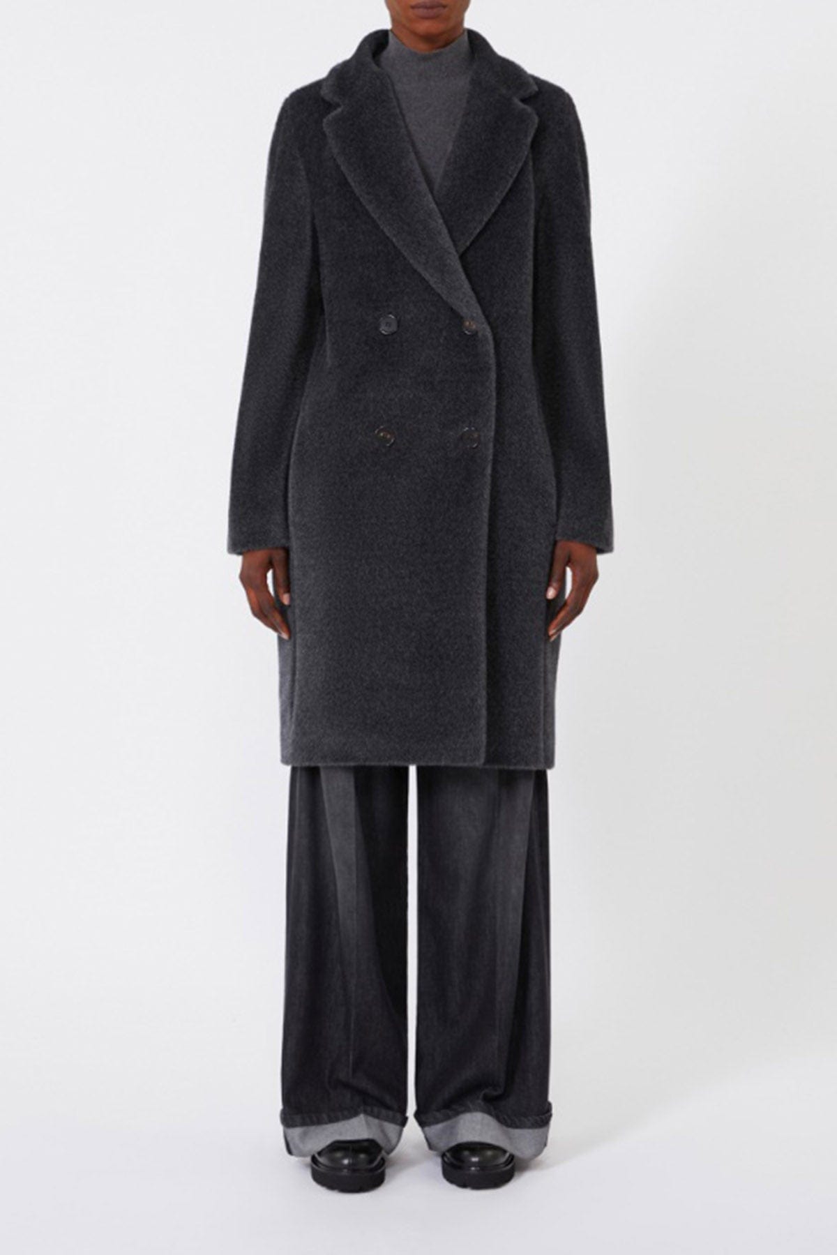 MAXMARA&#39;S BRANDS MANTELLO-MANTELLA  Iconic coat &#39;S Max Mara Roseto in lana e alpaca
