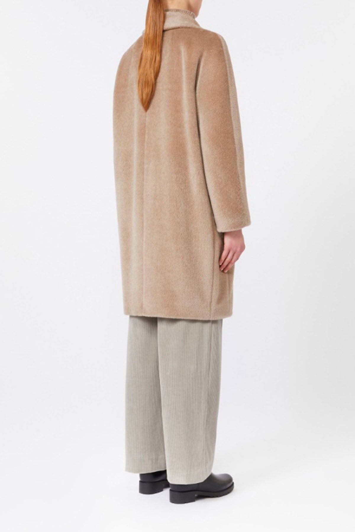 MAXMARA&#39;S BRANDS MANTELLO-MANTELLA  Iconic coat &#39;S Max Mara Roseto in lana e alpaca