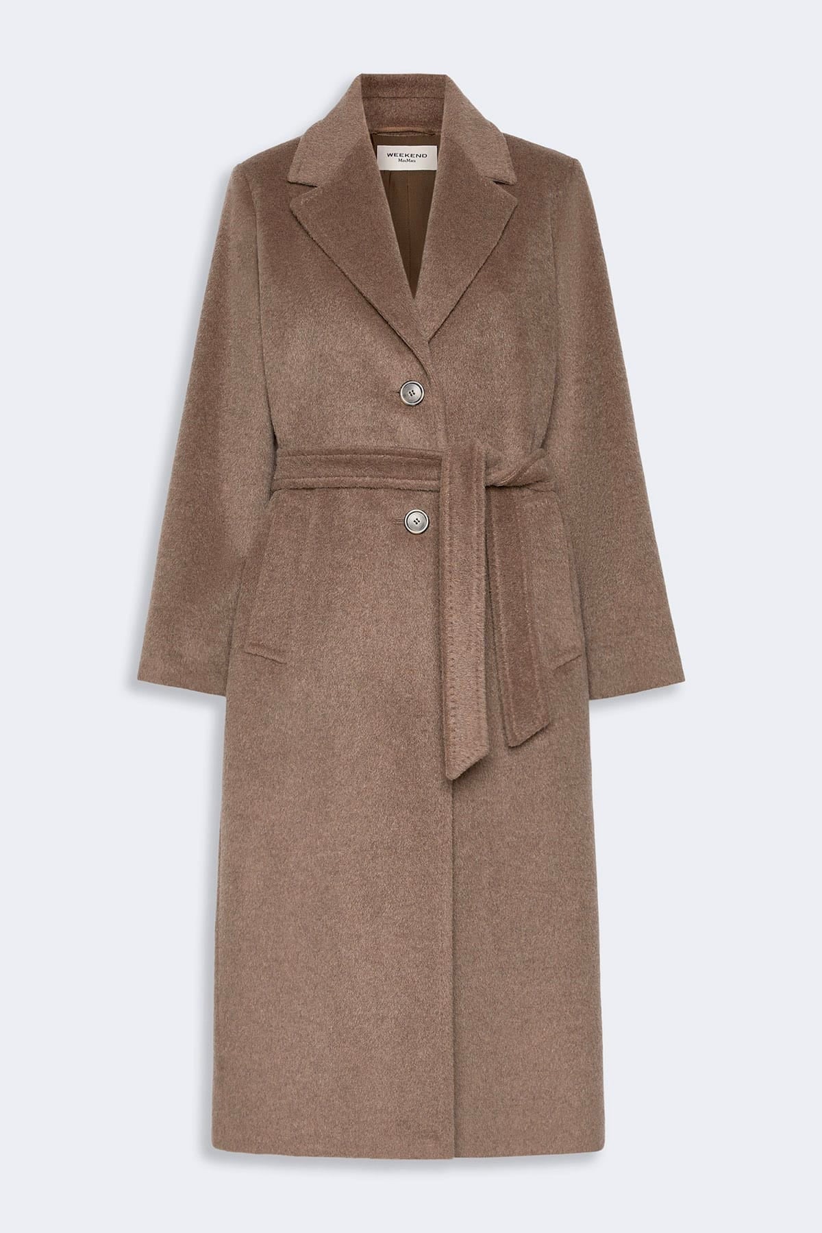 MAXMARA'S BRANDS MANTELLO-MANTELLA  MARRON GLACE / 34 Cappotto in lana donna Max Mara Weekend Wkdbronte