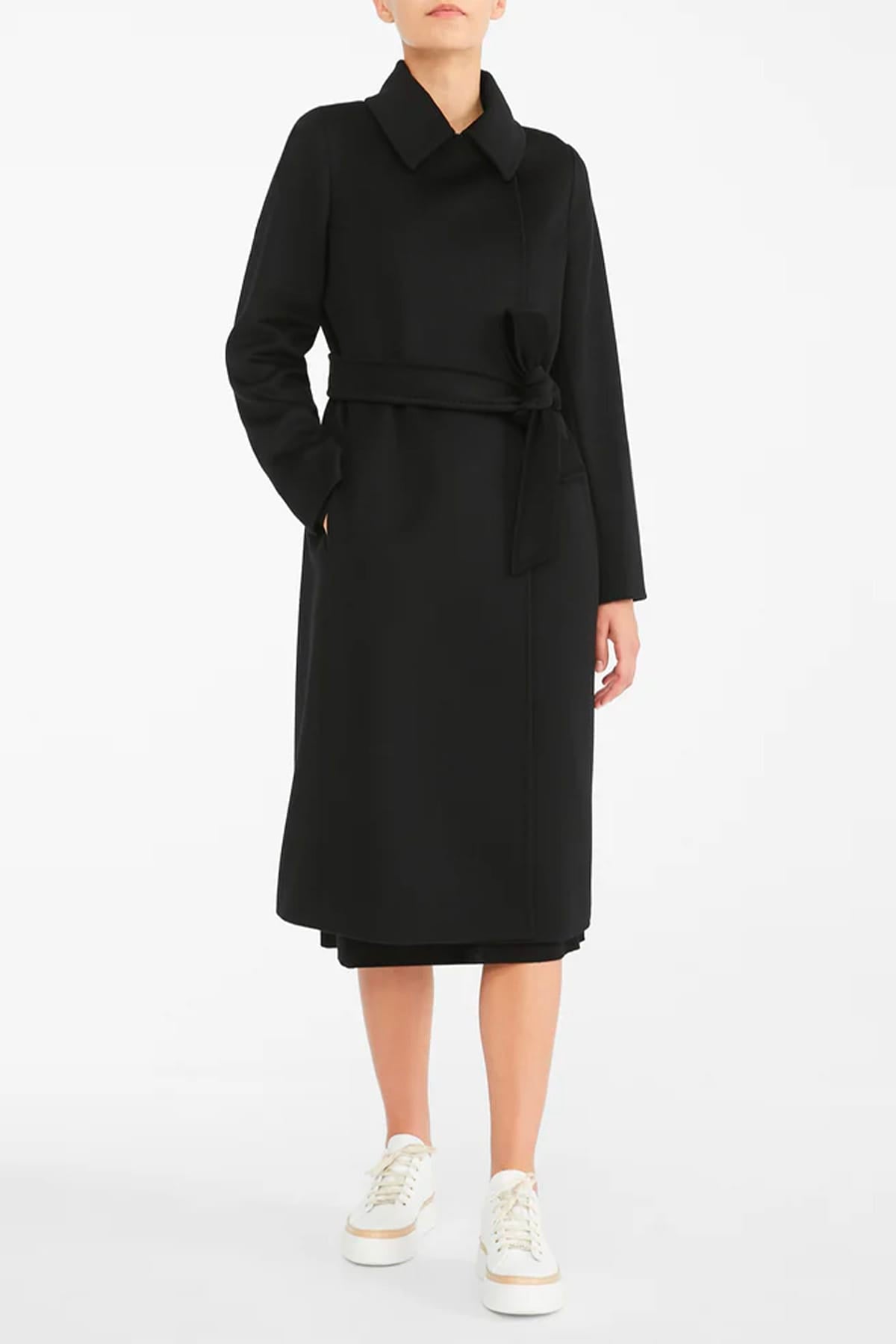 MAXMARA'S BRANDS MANTELLO-MANTELLA  Cappotto 100% lana donna Max Mara Studio Bcollage