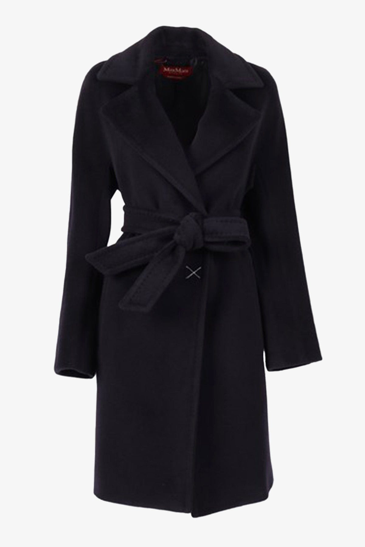MAXMARA'S BRANDS MANTELLO-MANTELLA  NERO / 34 Cappotto in lana donna Max Mara Studio Scire