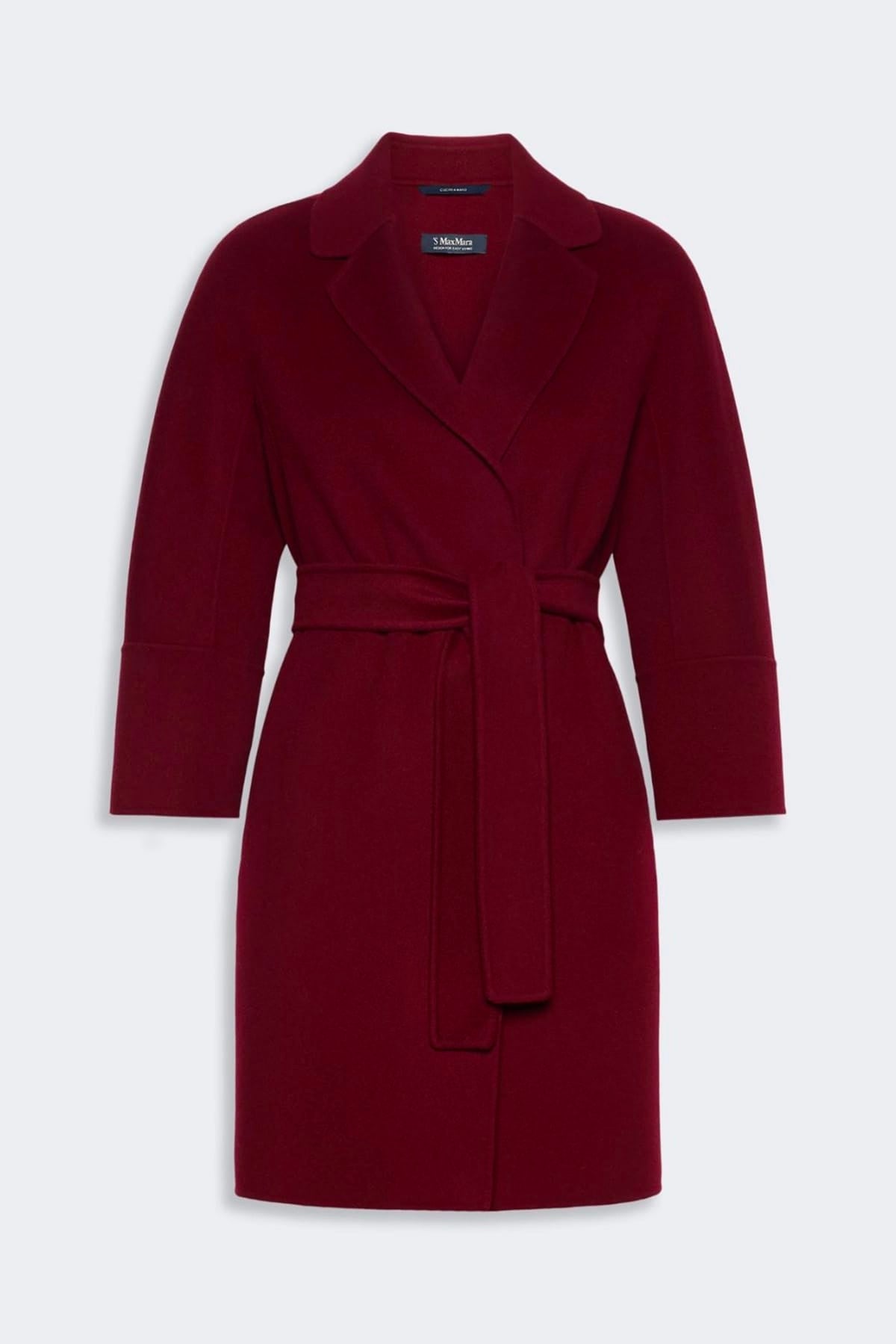 MAXMARA'S BRANDS MANTELLO-MANTELLA  NEW RUBY / 34 Cappotto in pura lana donna 'S Max Mara Arona