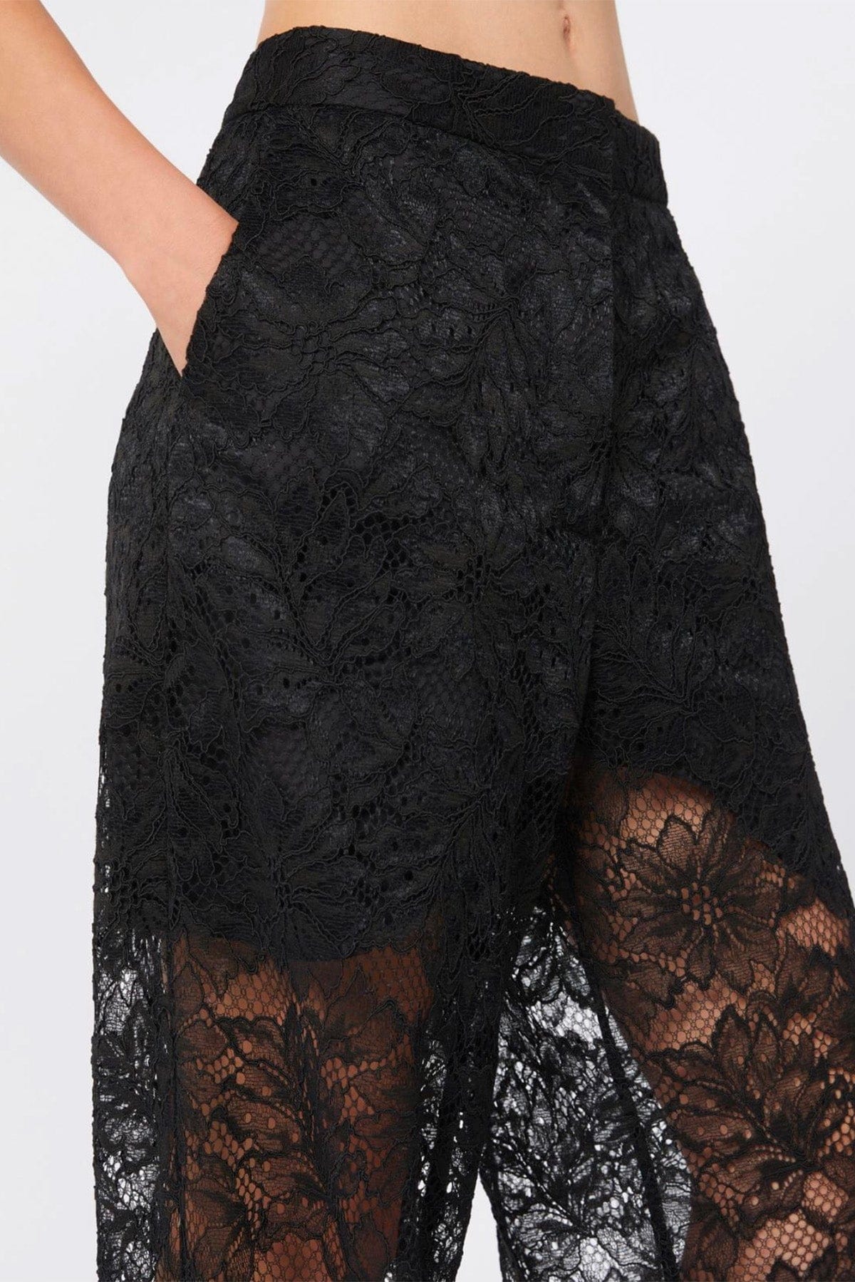 MAXMARA'S BRANDS MANTELLO-MANTELLA  Pantaloe nero donna Sportmax Spxafoso