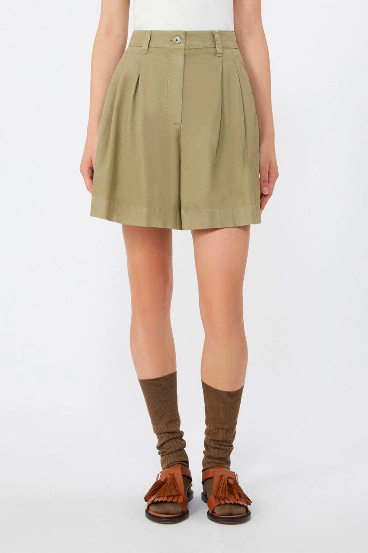 MAXMARA'S BRANDS PANTALONE CORTO  VERDE / 34 Gonna corta donna Weekend Max Mara Wkdarmonia