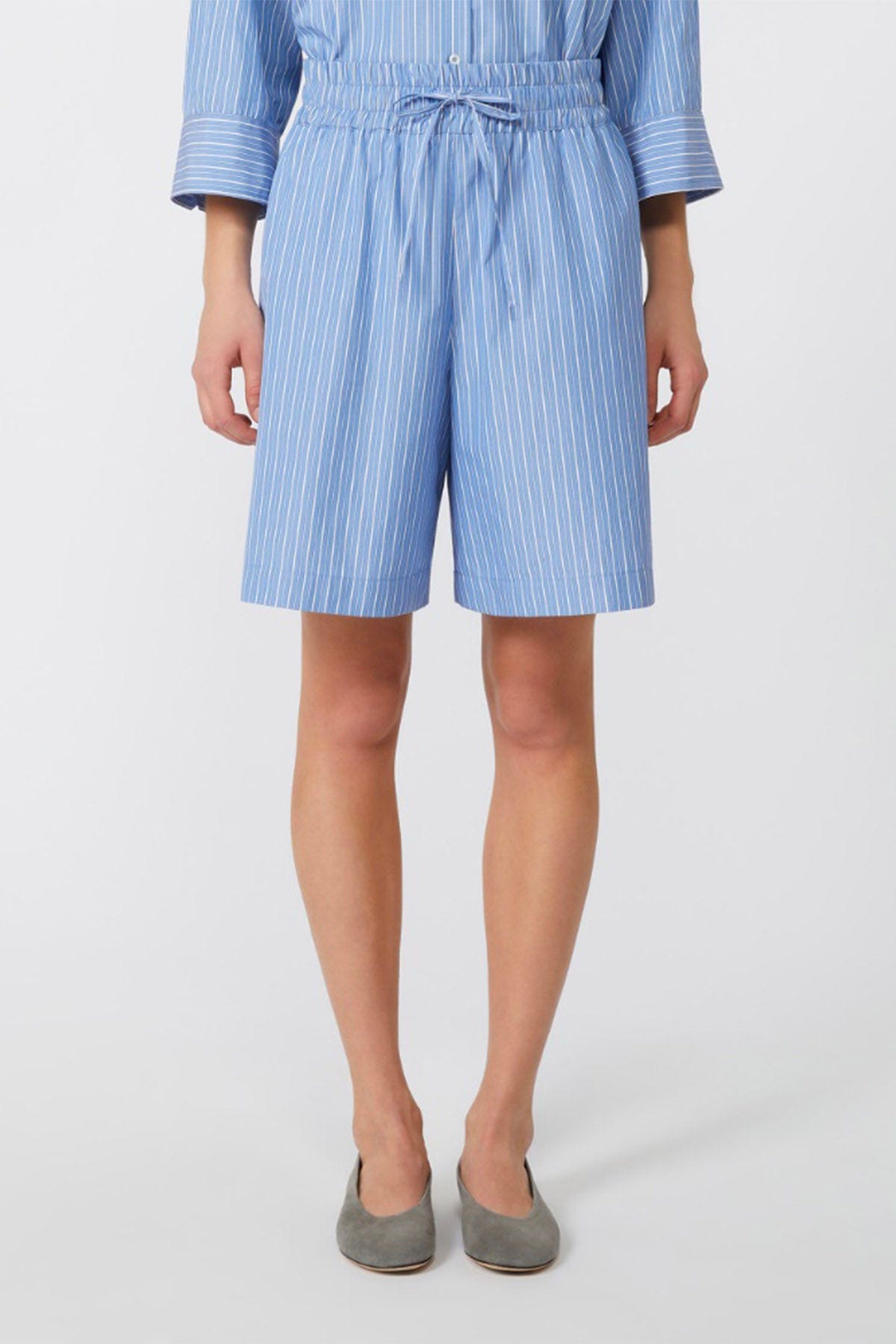 MAXMARA&#39;S BRANDS PANTALONE CORTO  Pantaloni corti donna in cotone Weekend Max Mara Corinto