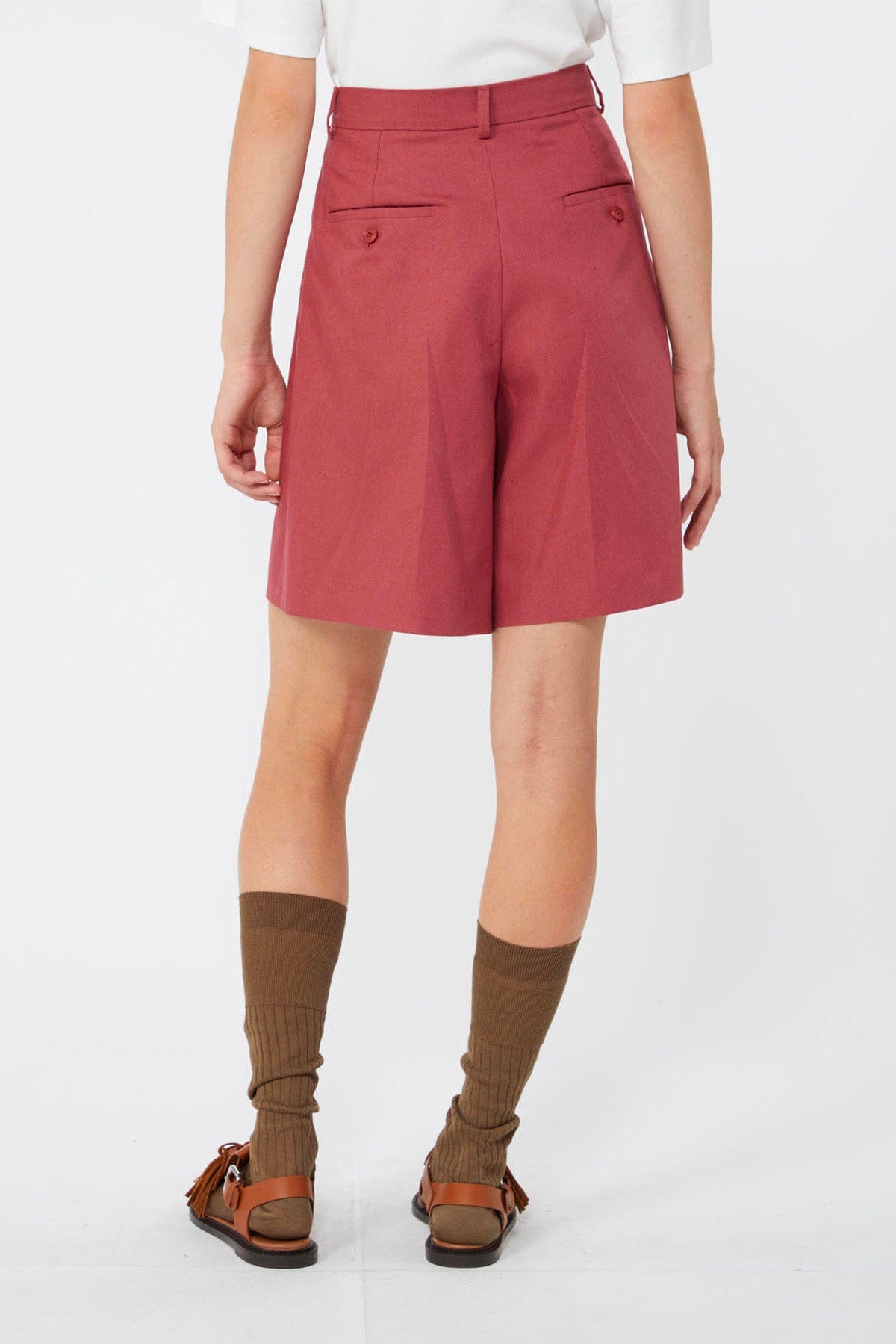 MAXMARA'S BRANDS PANTALONE CORTO  Pantaloni corti in cotone e lino donna Weekend Max Mara Wkdecuba