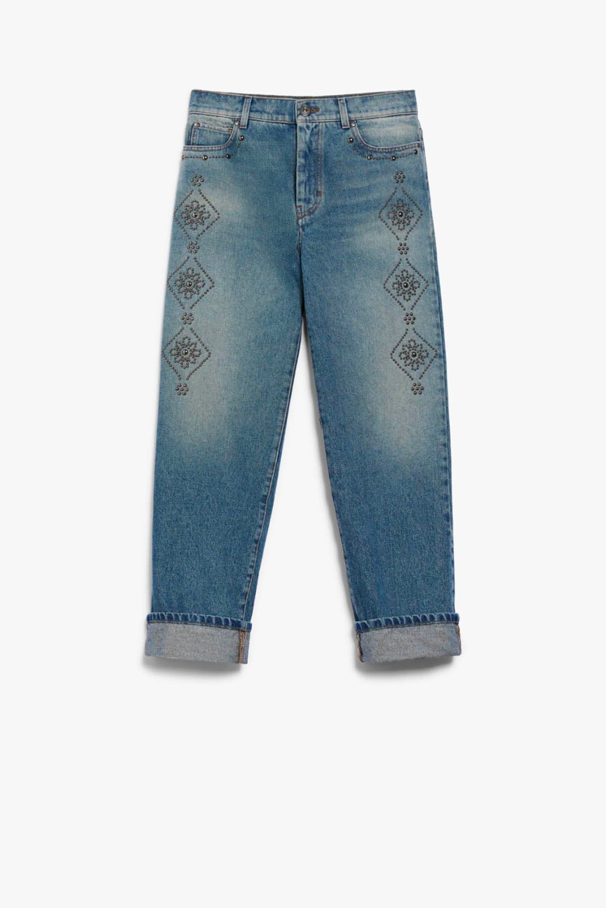 MAXMARA'S BRANDS PANTALONE IN DENIM  BLUE JEANS / 34 Jeans Donna Max Mara Weekend Gatti