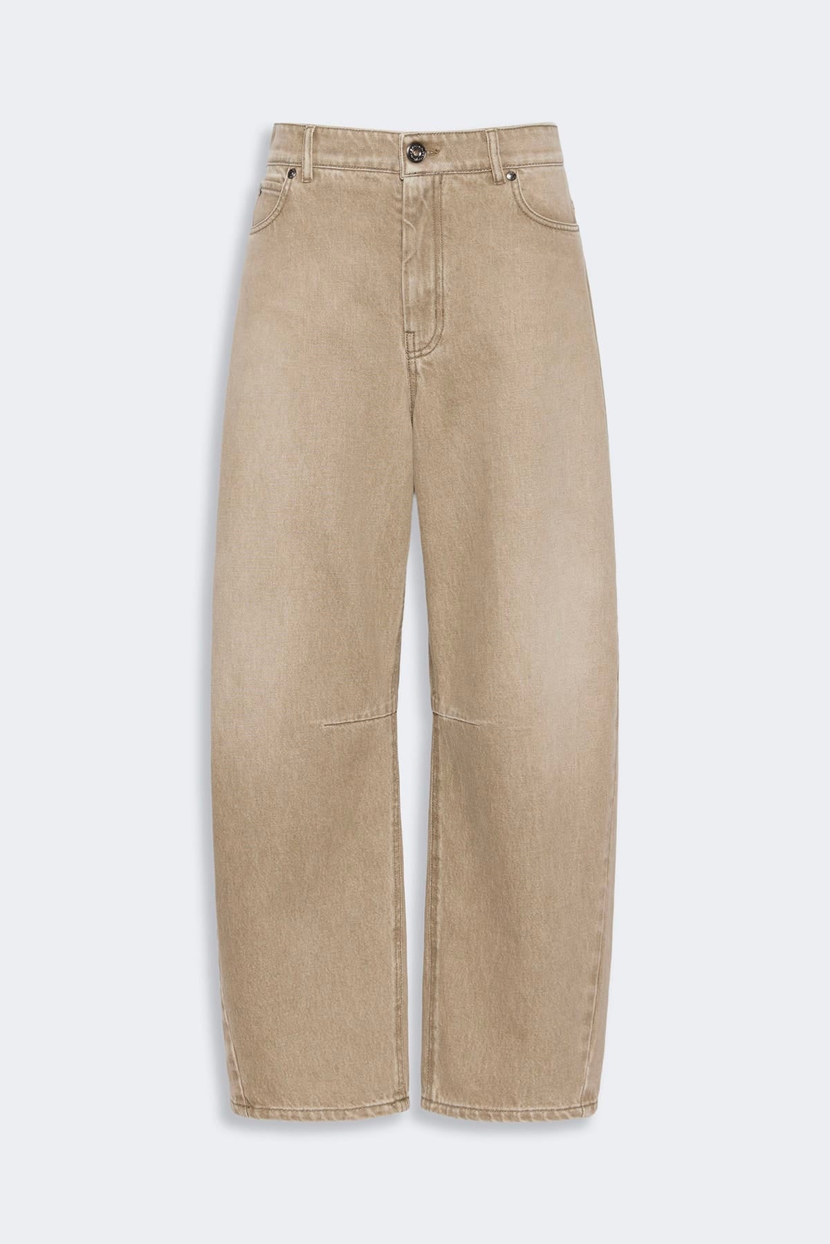 MAXMARA'S BRANDS PANTALONE IN DENIM  CAPPUCCIO / 34 Jeans over donna Max Mara Weekend Wkdarcadia