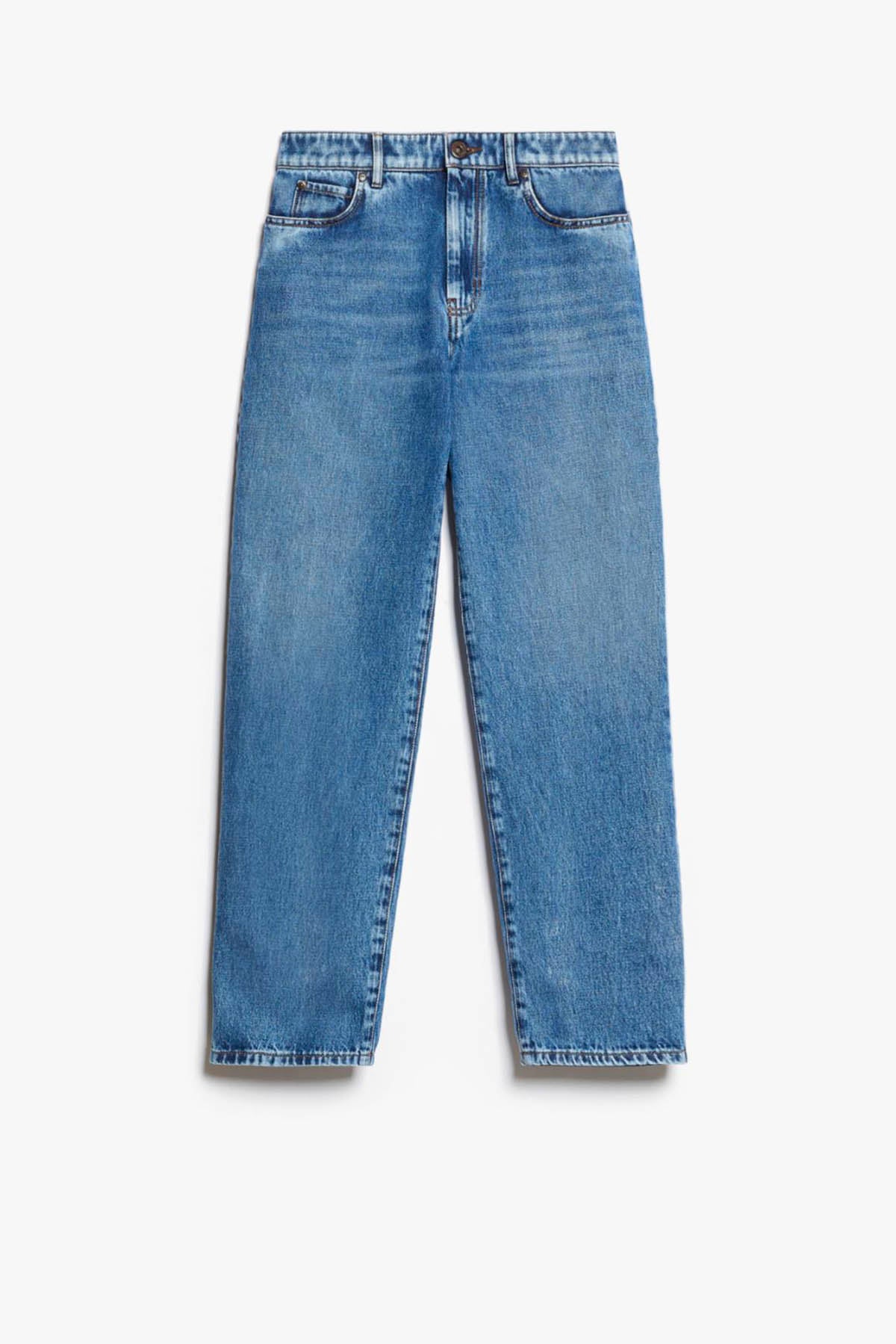 MAXMARA&#39;S BRANDS PANTALONE IN DENIM  DENIM CHIARO / 34 Jeans Donna Max Mara Weekend Loris