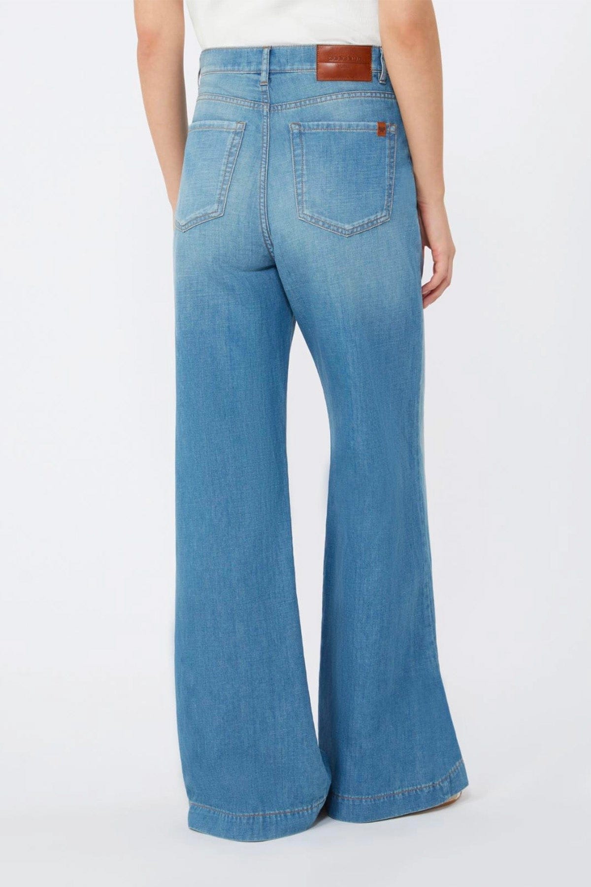MAXMARA'S BRANDS PANTALONE IN DENIM  Jeans a zampa donna Max Mara Weekend Wkdlatino