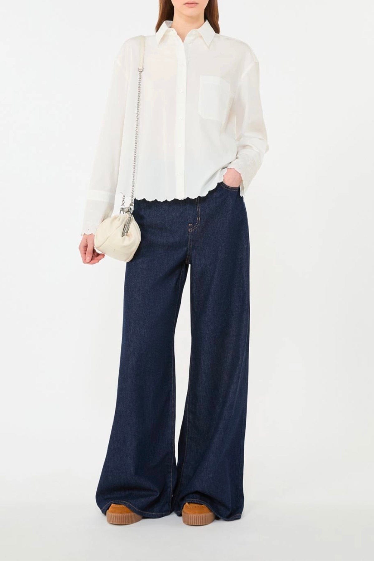 MAXMARA'S BRANDS PANTALONE IN DENIM  Jeans a zampa donna Max Mara Weekend Wkdvega