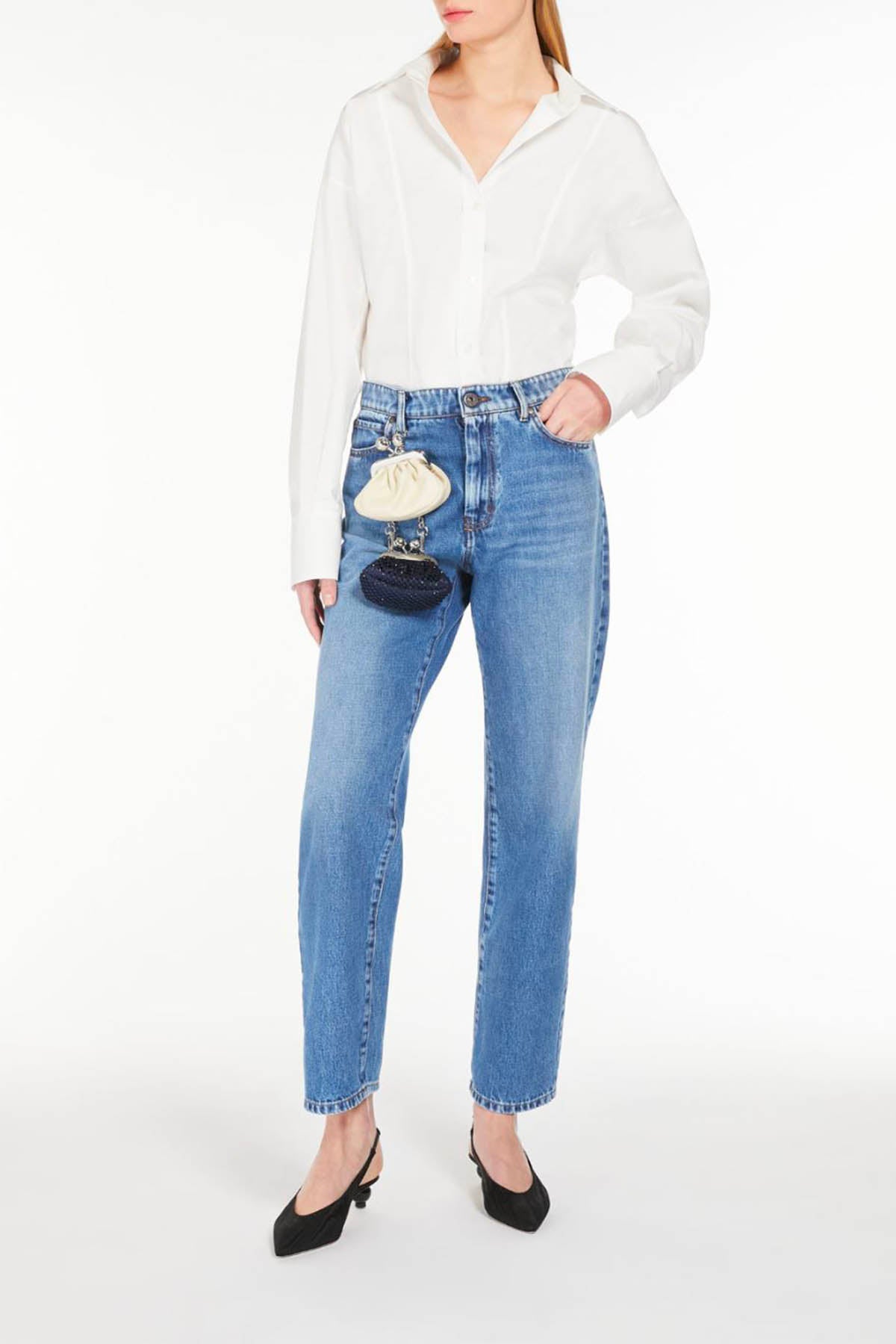 MAXMARA&#39;S BRANDS PANTALONE IN DENIM  Jeans Donna Max Mara Weekend Loris