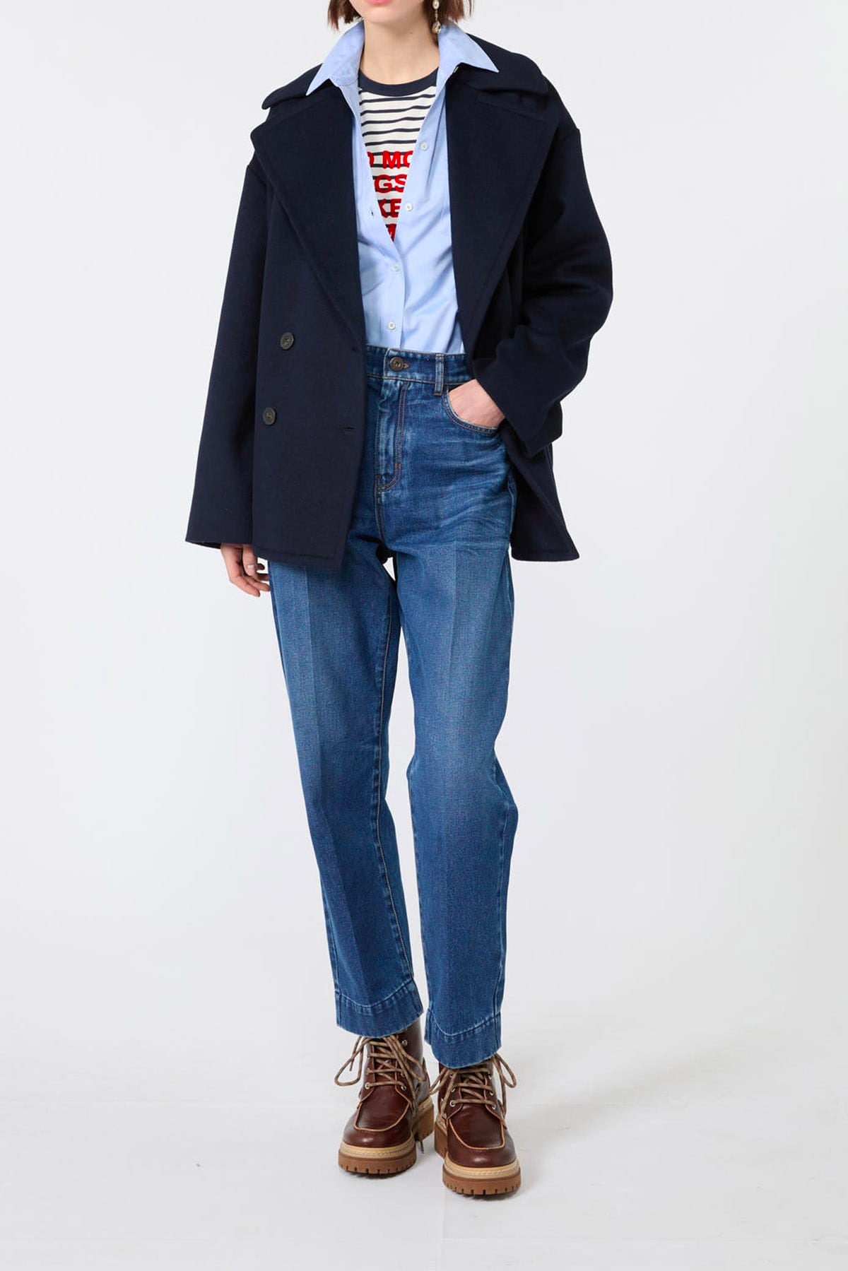 MAXMARA'S BRANDS PANTALONE IN DENIM  Jeans donna Max Mara Weekend Wkdcedro