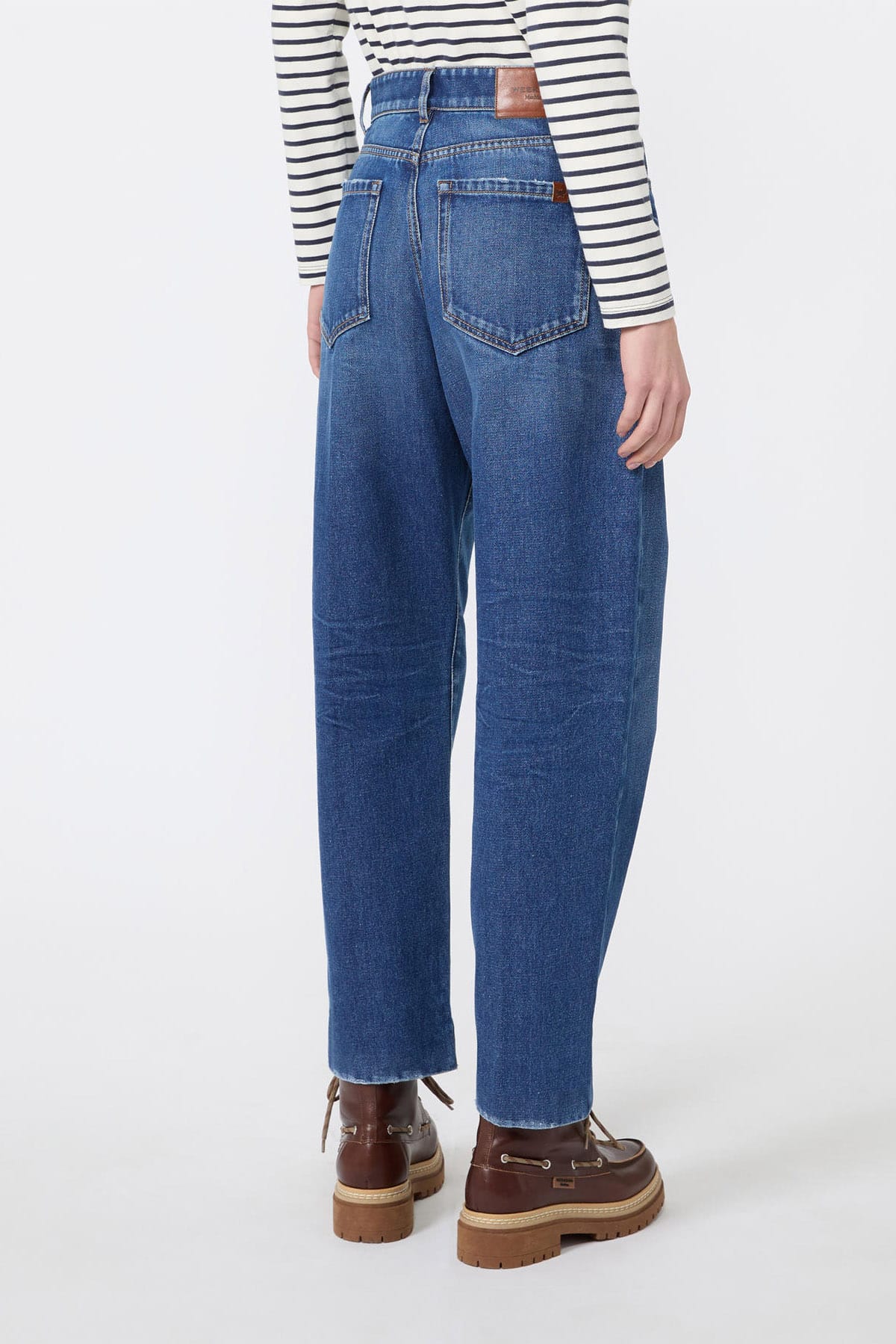 MAXMARA'S BRANDS PANTALONE IN DENIM  BLU INDACO MEDIO / 34 Jeans donna Max Mara Weekend Wkdcedro