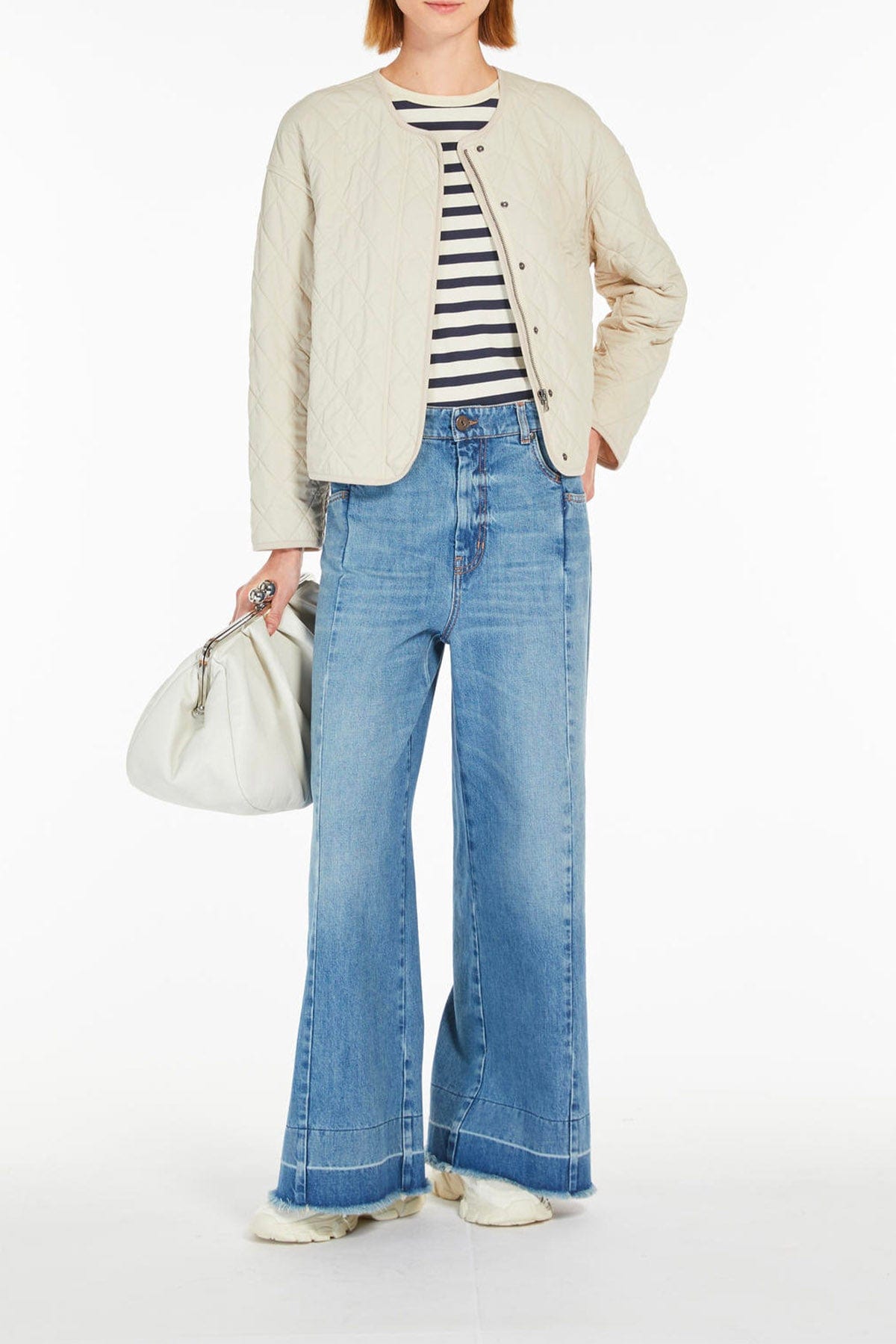 MAXMARA&#39;S BRANDS PANTALONE IN DENIM  Jeans donna over Max Mara Weekend Agenda