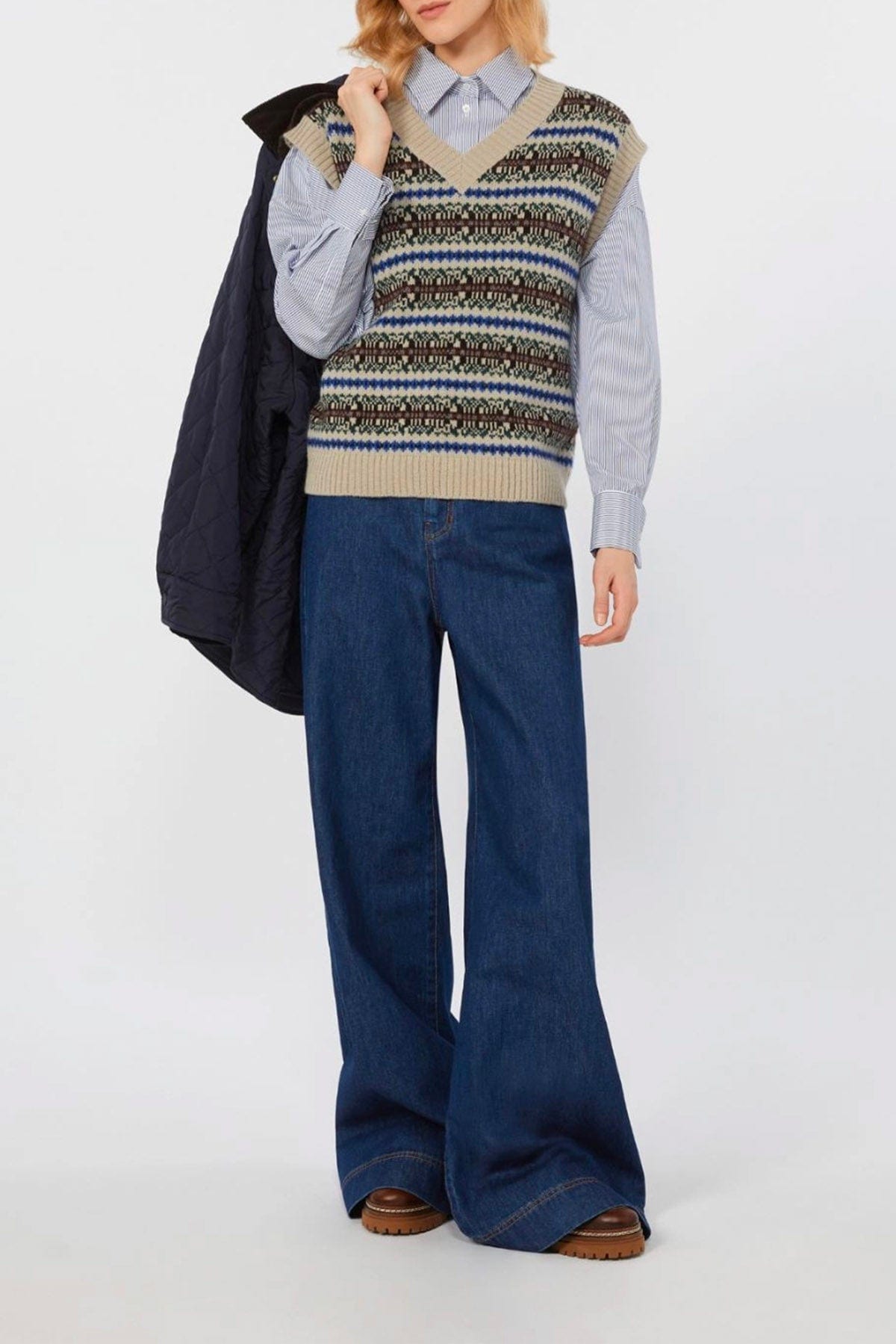 MAXMARA&#39;S BRANDS PANTALONE IN DENIM  Jeans donna Weekend Max Mara Ciro