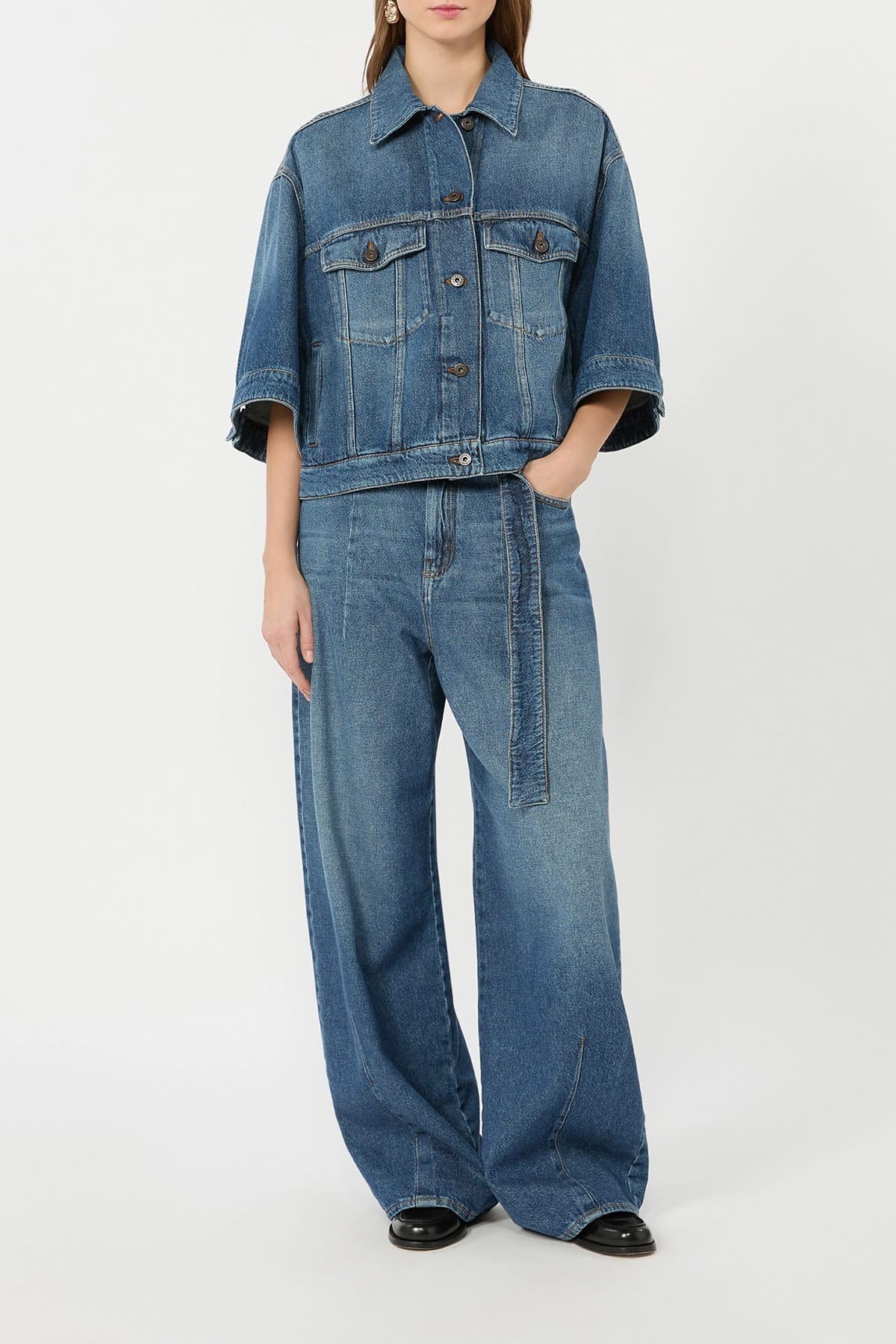 MAXMARA'S BRANDS PANTALONE IN DENIM  Jeans over donna Max Mara Weekend Wkdmadia