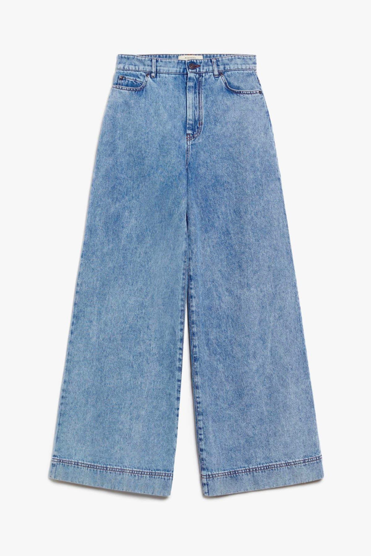 MAXMARA'S BRANDS PANTALONE IN DENIM  MARMORIZZATO / 34 Jeans Over Donna Weekend Max Mara Vega