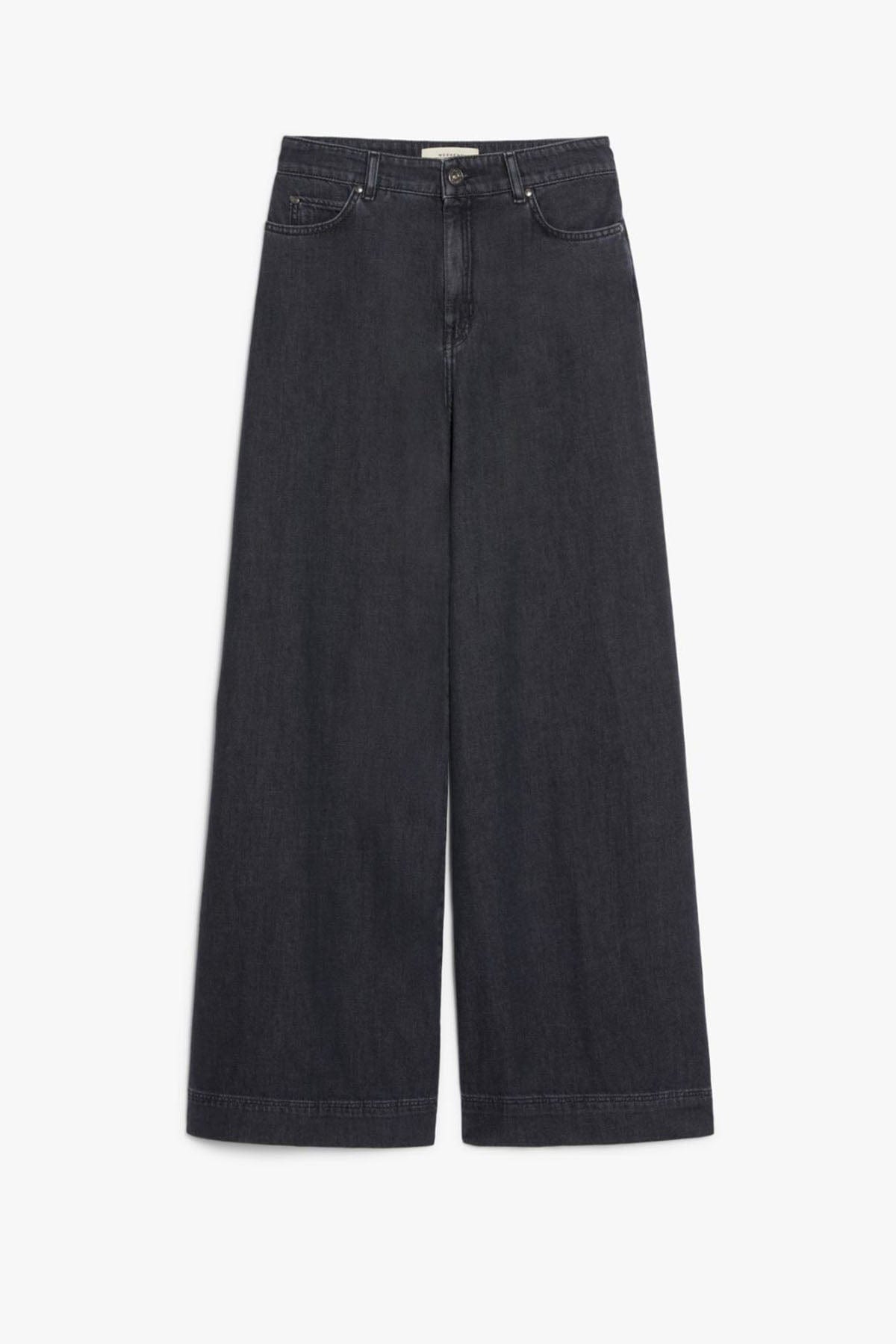 MAXMARA&#39;S BRANDS PANTALONE IN DENIM  NERO / 34 Jeans Donna Max Mara Weekend Over Vega