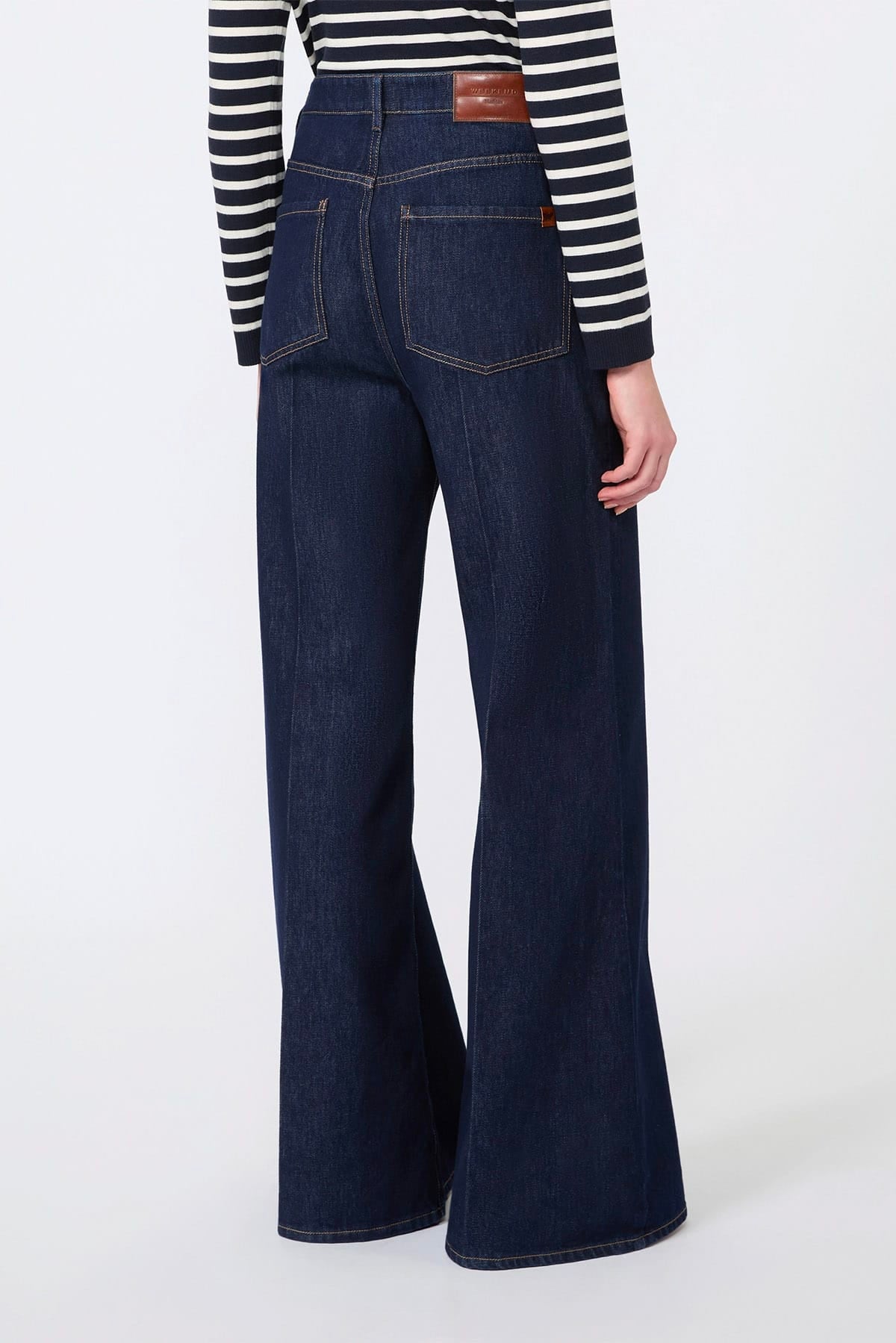 MAXMARA'S BRANDS PANTALONE IN DENIM  Pantaloni denim scuri donna Max Mara Weekend Wkdsport