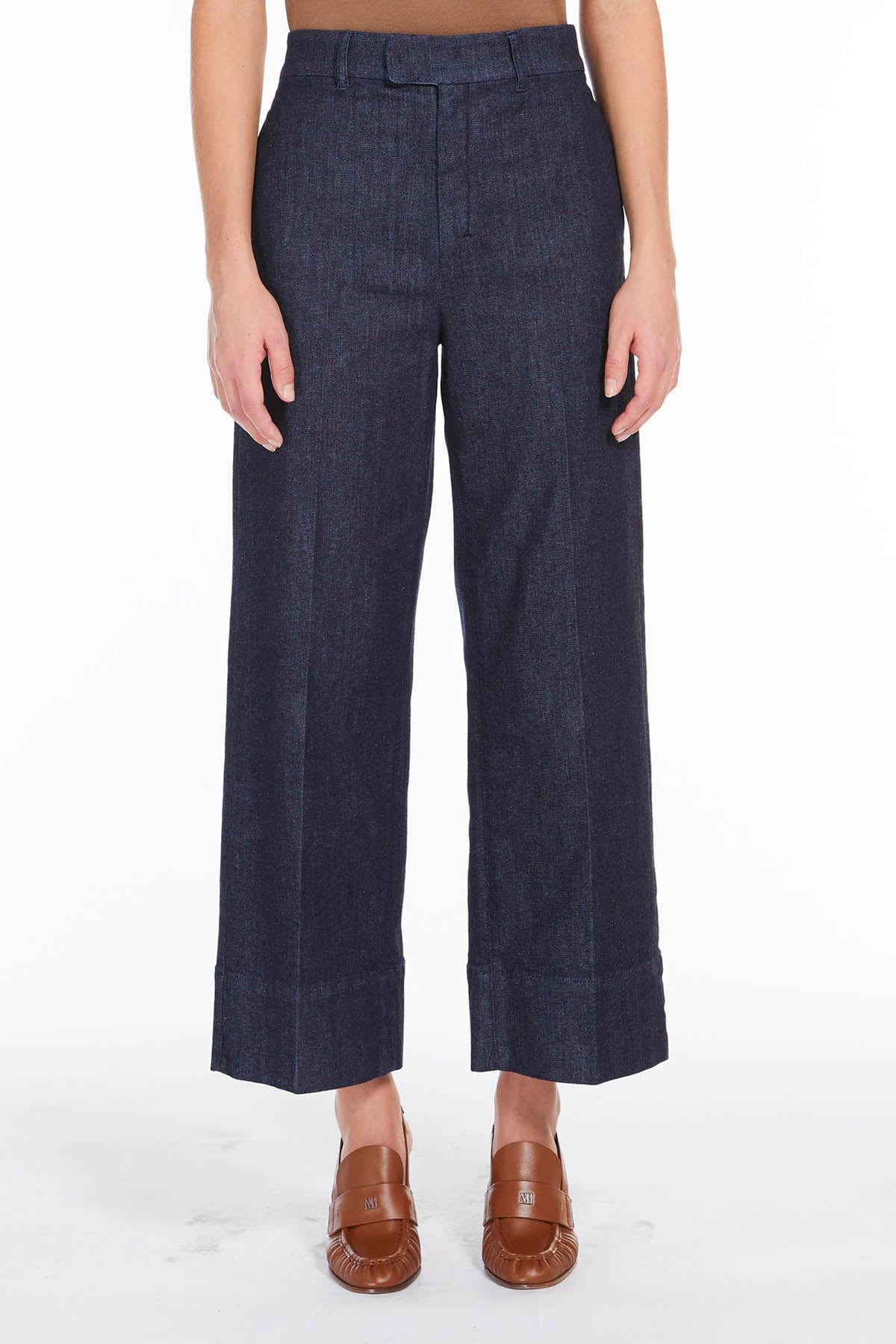 MAXMARA'S BRANDS PANTALONE IN DENIM  SCURO / 34 Pantaloni Donna 'S Max Mara Urano