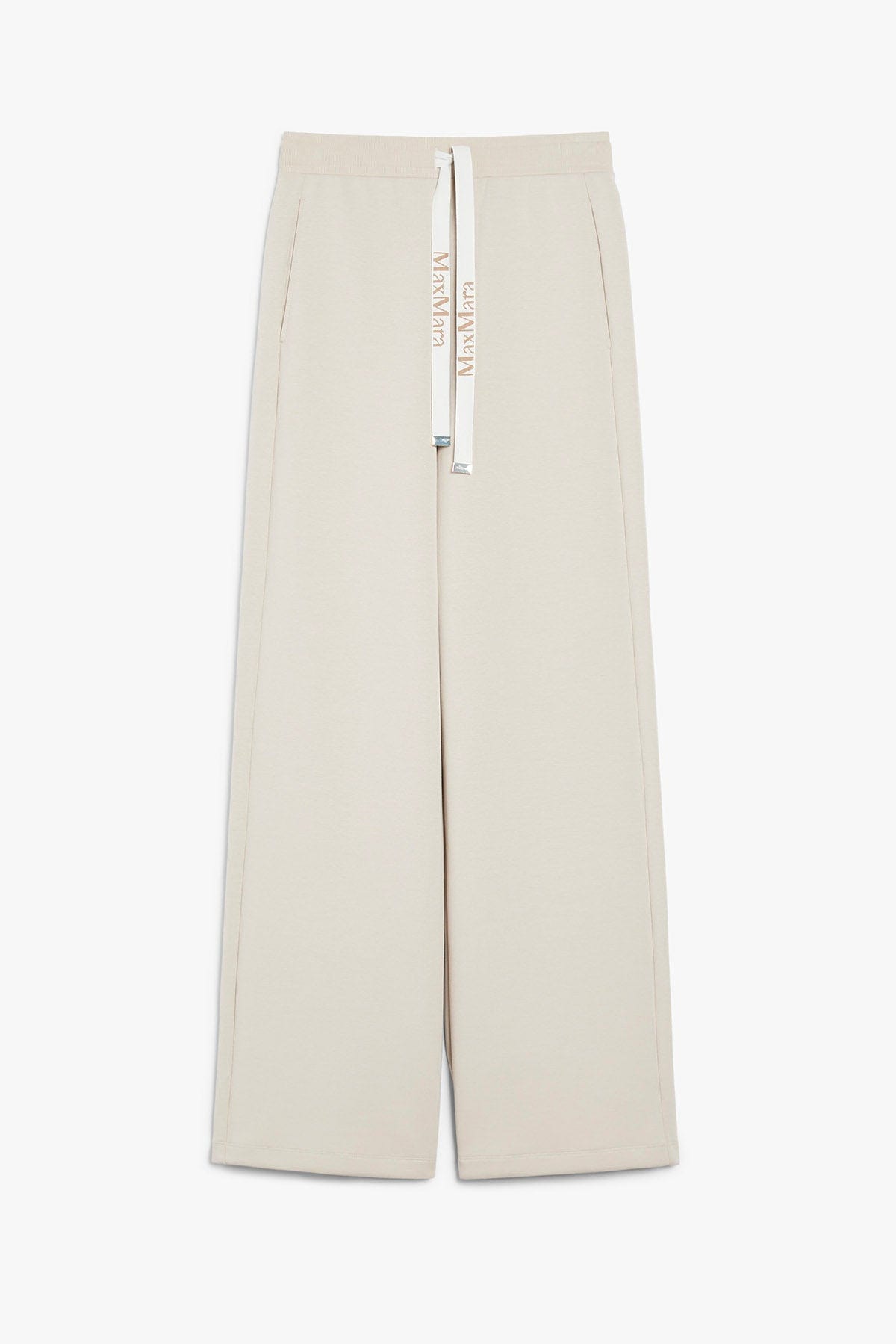 MAXMARA&#39;S BRANDS PANTALONE IN JERSEY  BEIGE / XXS Pantaloni  in jersey donna &#39;S Max Mara Bali