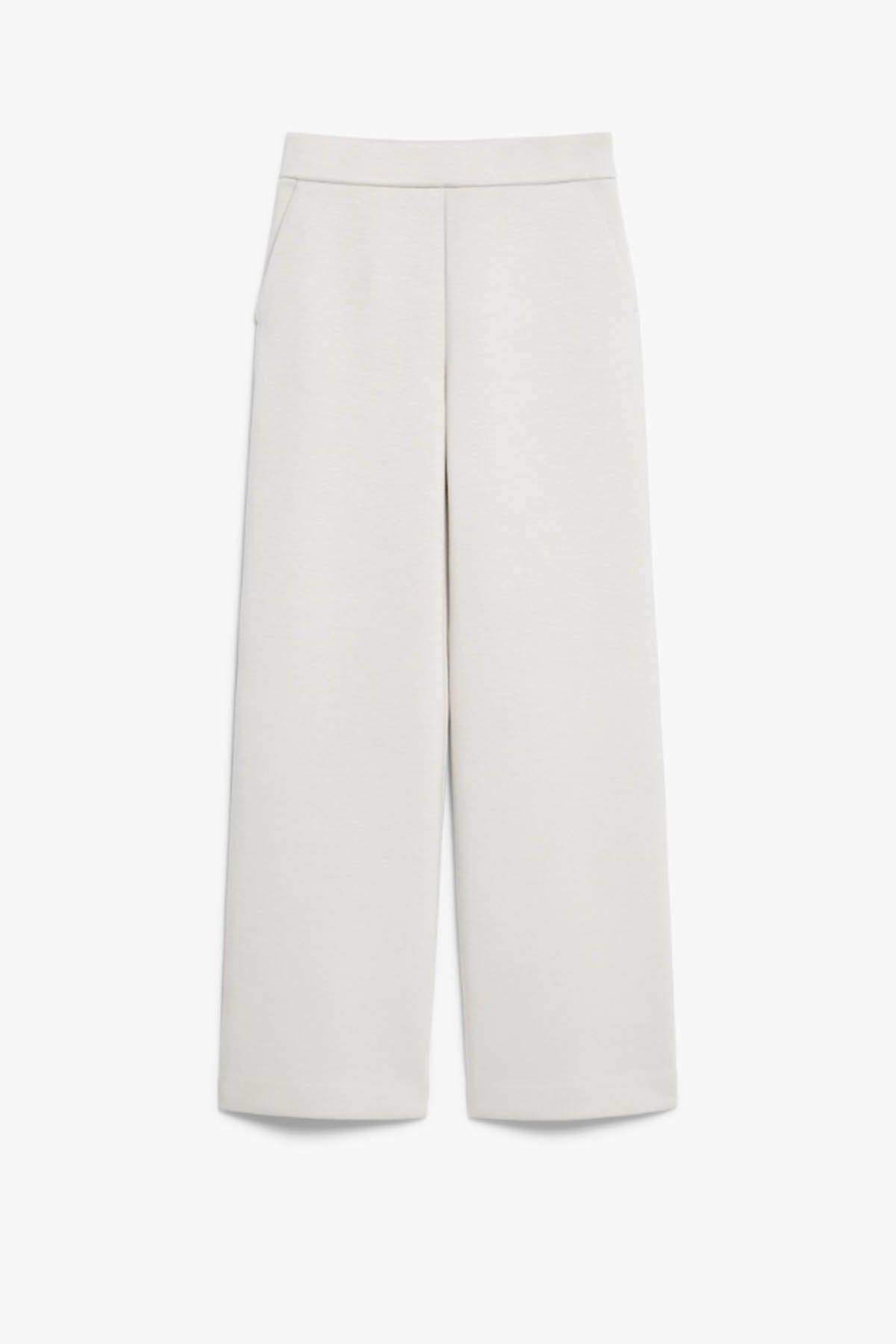 MAXMARA'S BRANDS PANTALONE IN JERSEY  ECRU / XXS Pantalone in Jersey Donna 'S Max Mara Alisso