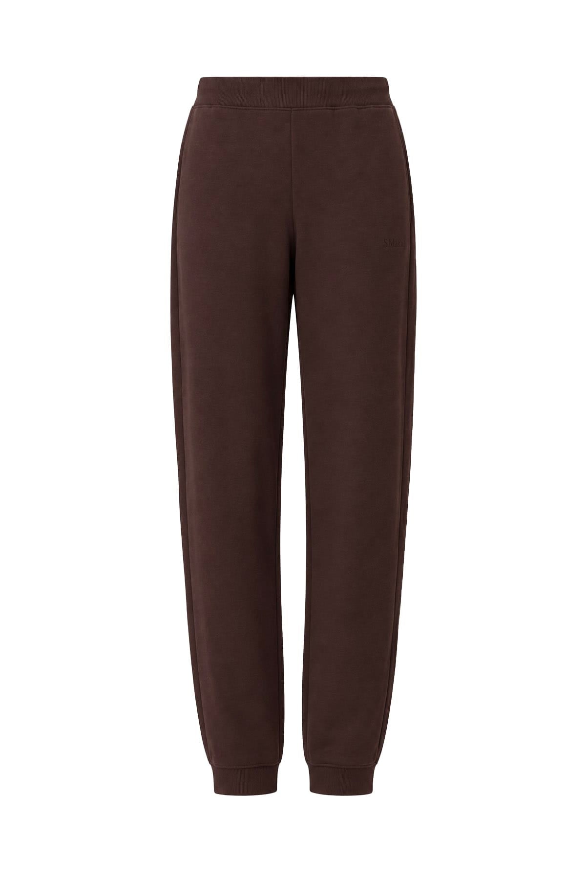 MAXMARA'S BRANDS PANTALONE IN JERSEY  MARRONE / XXS Pantaloni in jersey donna 'S Max Mara Smmtornado