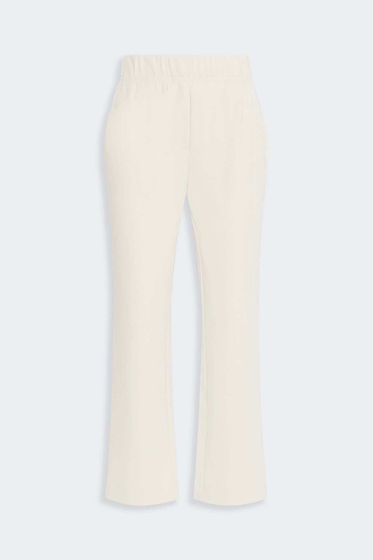 MAXMARA'S BRANDS PANTALONE IN JERSEY  PANNA / XXS Pantaloni in jersey donna Max Mara Weekend Wkdelfo