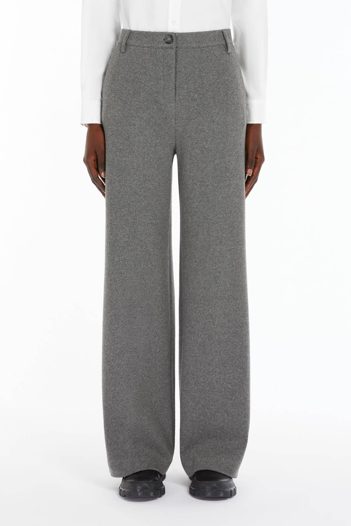 MAXMARA'S BRANDS PANTALONE IN JERSEY  GRIGIO / XXS Pantalone Donna Weekend Max Mara Panetto