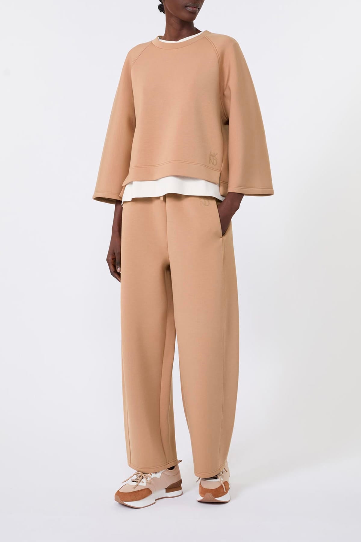 MAXMARA'S BRANDS PANTALONE IN JERSEY  Pantaloni donna tuta in scuba Max Mara Weekend Wkdgetto