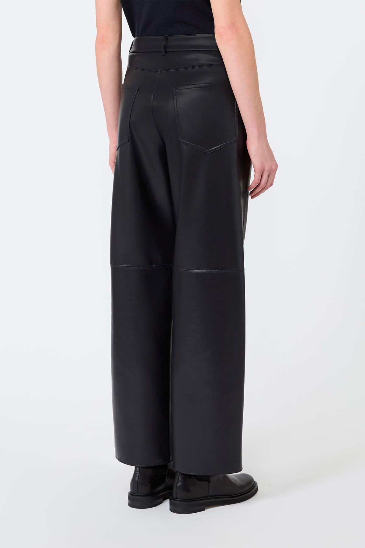 MAXMARA'S BRANDS PANTALONE IN JERSEY  Pantaloni in ecopelle donn'S Max Mara Smmsospiro