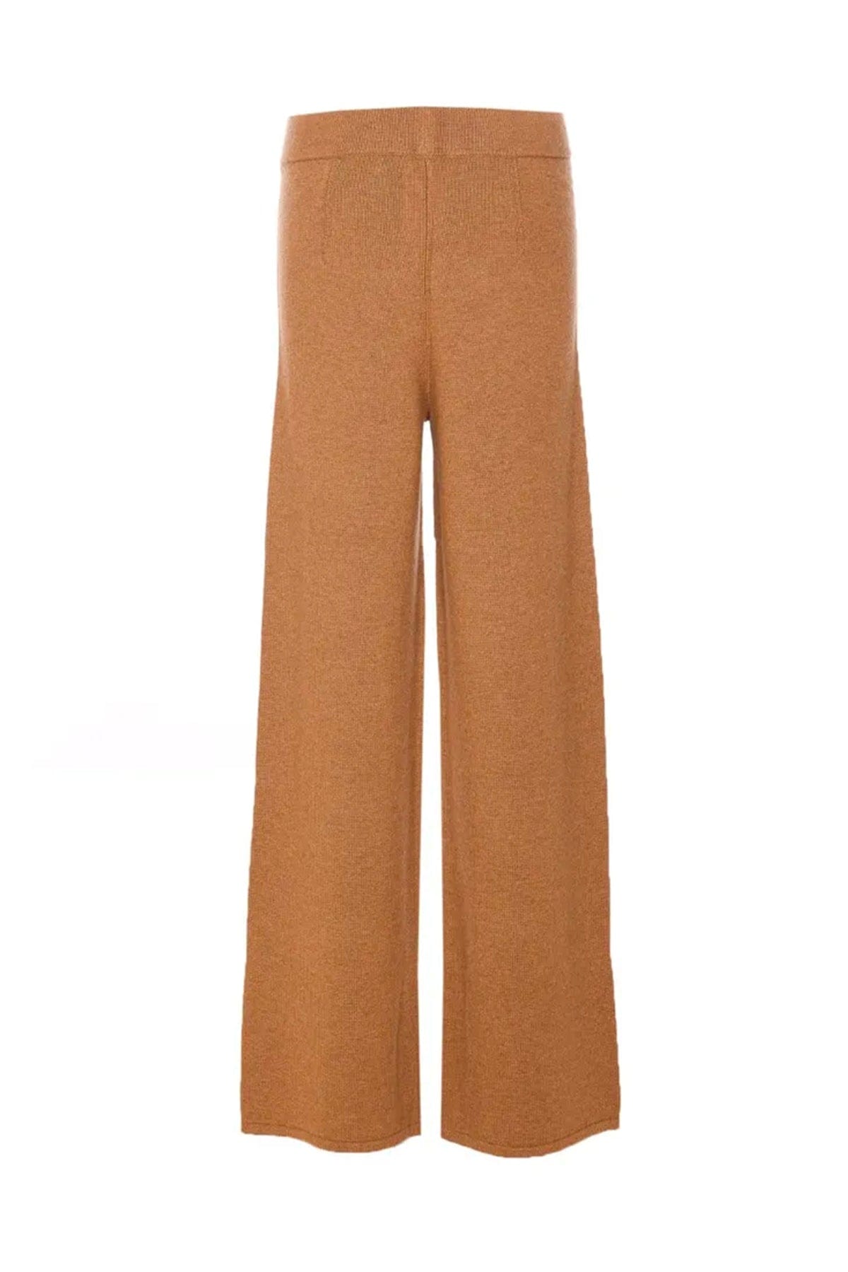 MAXMARA&#39;S BRANDS PANTALONE IN MAGLIA  CAMMELLO / XXS Pantaloni tuta in maglia Max Mara Studio Moritz