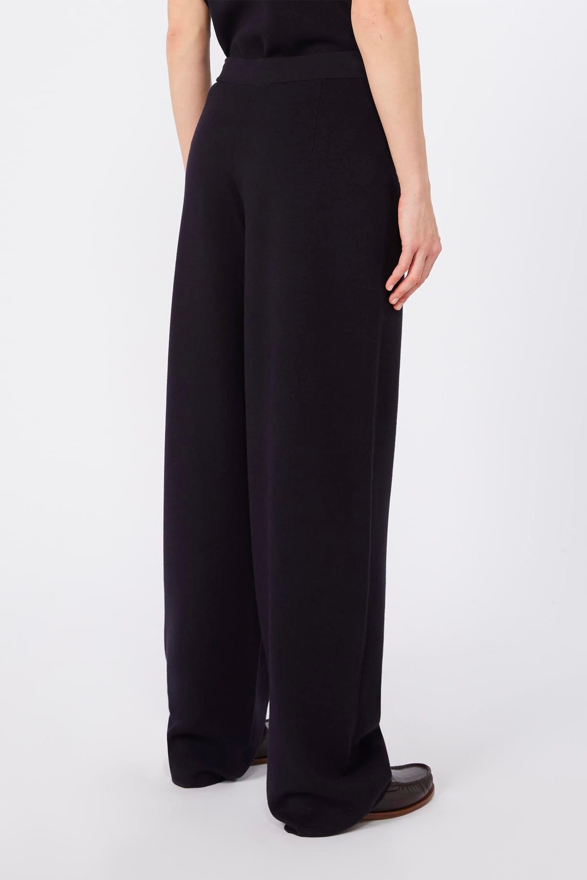 MAXMARA'S BRANDS PANTALONE IN MAGLIA  Pantaloni blu donna Max Mara Studio Mstfuretto