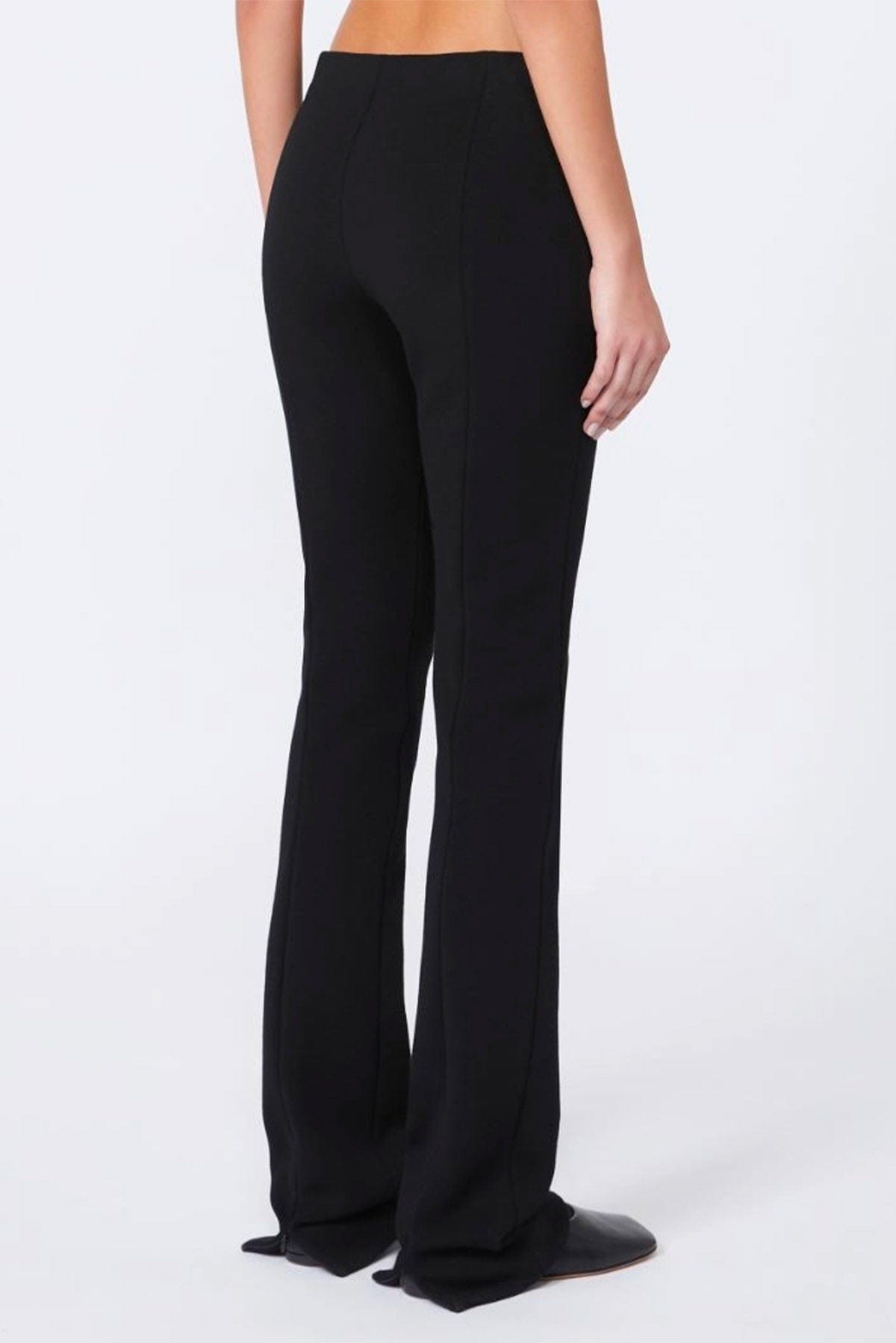 MAXMARA'S BRANDS PANTALONE IN MAGLIA  NERO / XXS Pantaloni in Maglia donna Sportmax Earry1