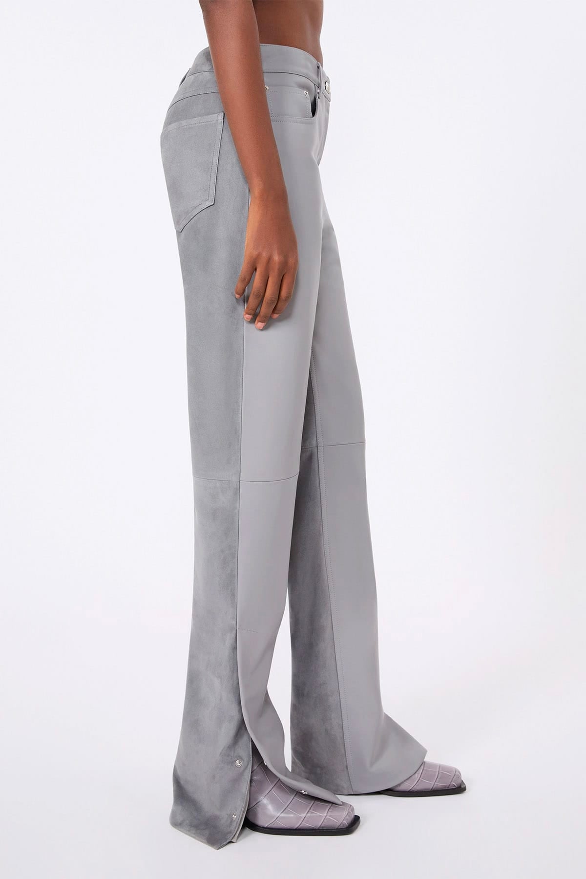 MAXMARA'S BRANDS PANTALONE IN PELLE Pantaloni in pelle donna Sportmax Sfilata Spscrespo