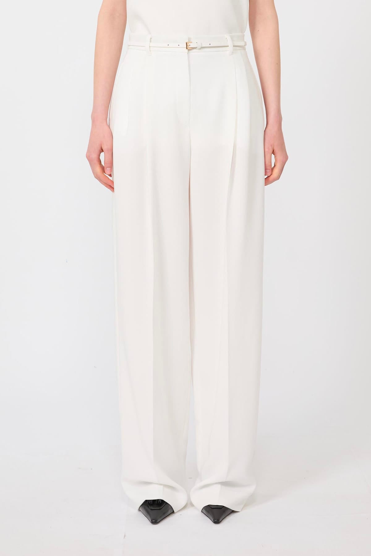 MAXMARA'S BRANDS PANTALONE LUNGO  NERO / 34 Pantaloni donna Max Mara Studio Mstcorvino