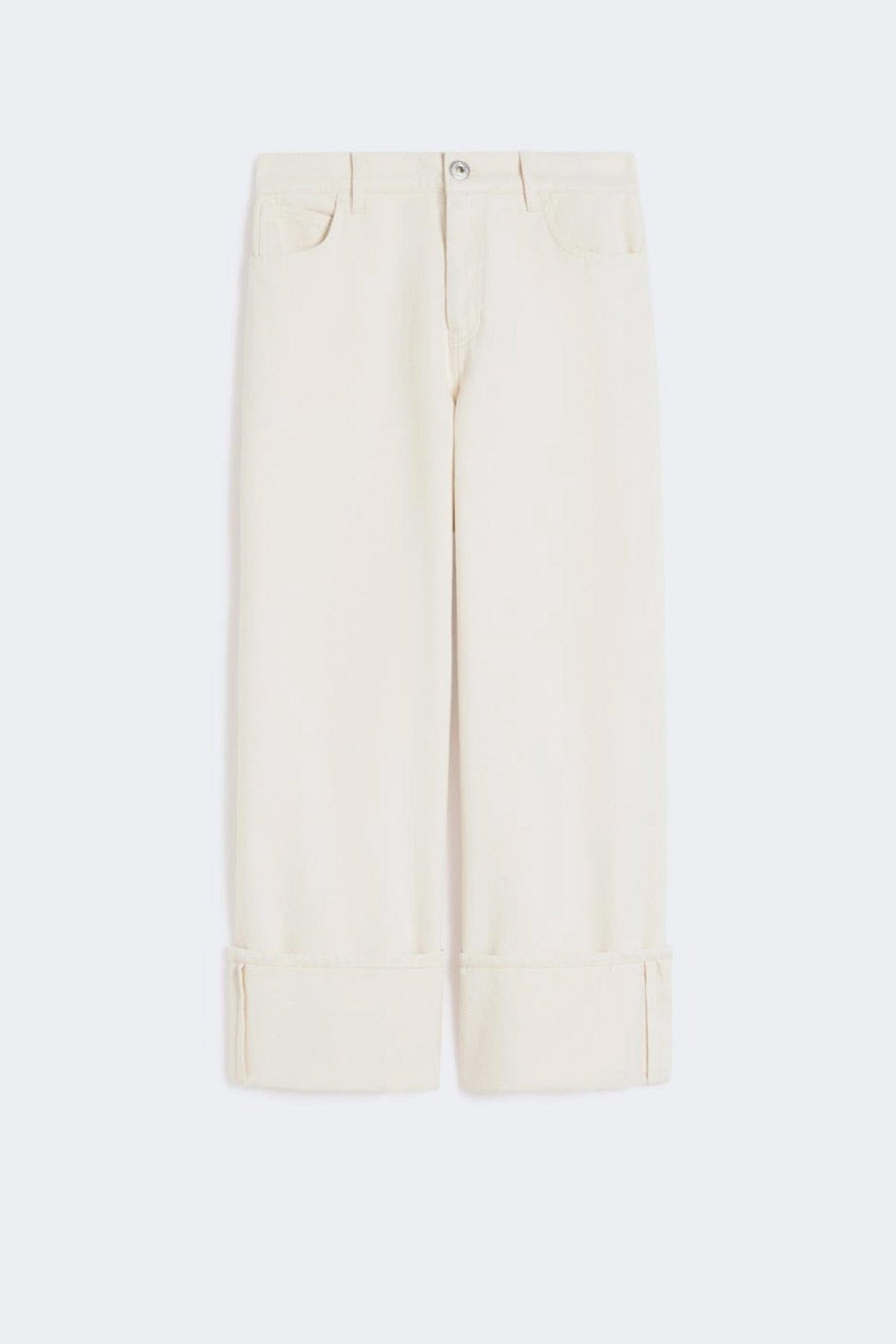 MAXMARA'S BRANDS PANTALONE LUNGO  BIANCO ECRU / 34 Pantalone donna chiaro Weekend Max Mara Wkdgesto