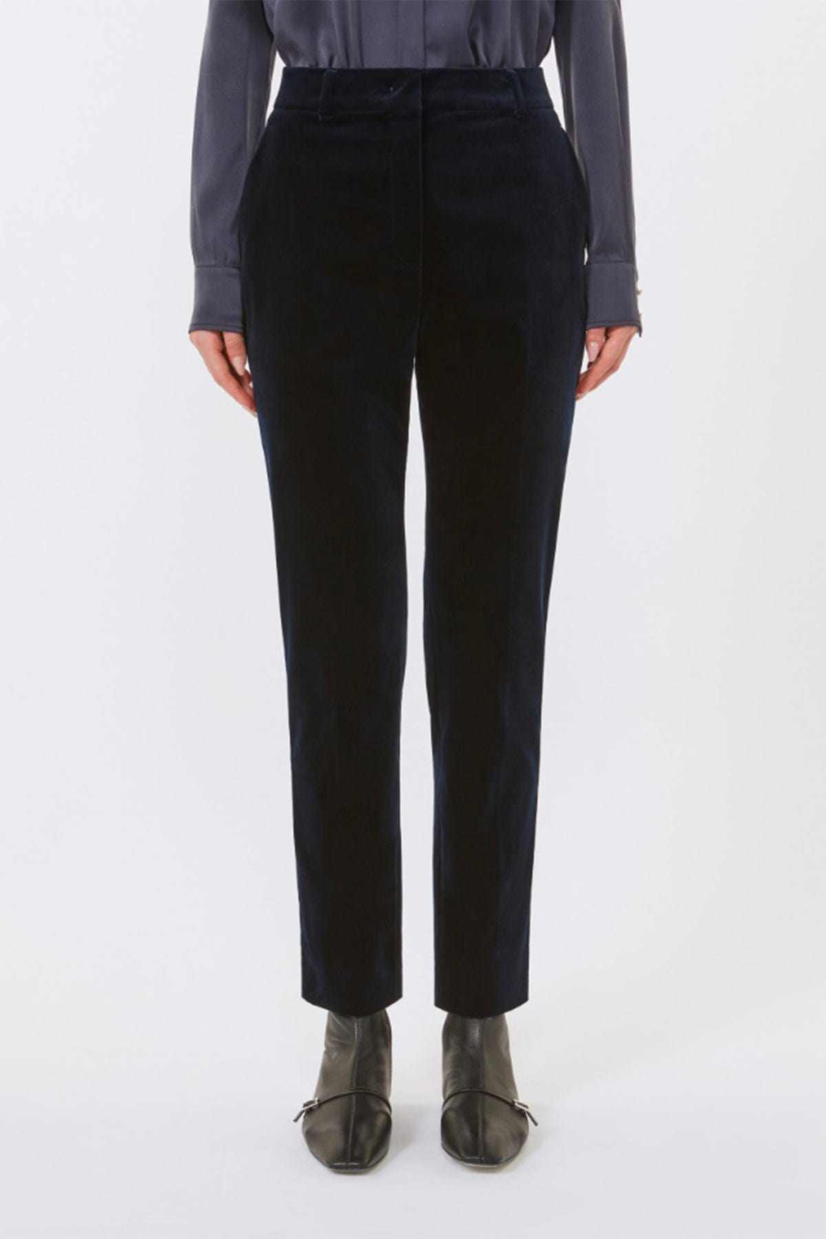 MAXMARA&#39;S BRANDS PANTALONE LUNGO  BLU / 34 Pantaloni dritti donna Max Mara Studio Neutro