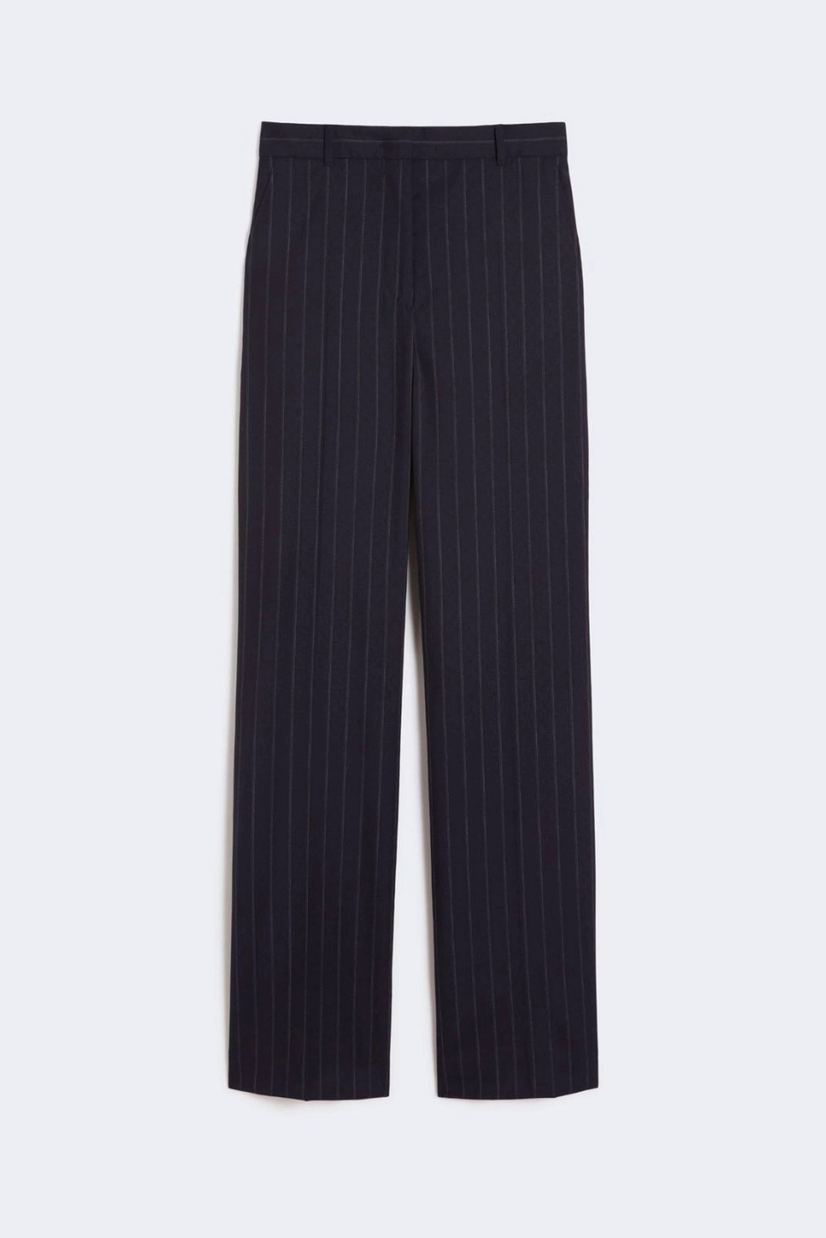 MAXMARA'S BRANDS PANTALONE LUNGO  BLU GESSATO / 34 Pantaloni gessati donna Max Mara Studio Mstenfasi