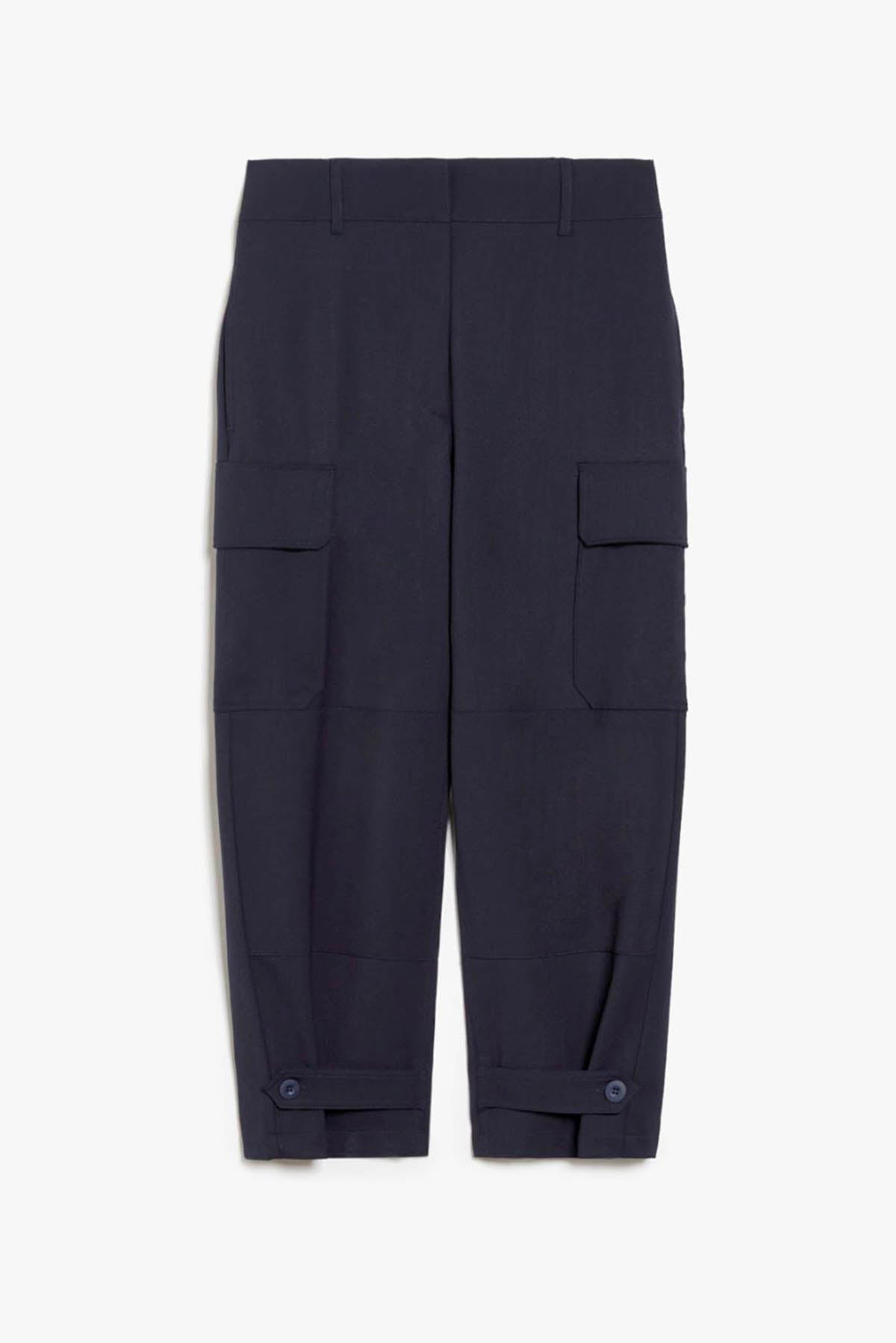 MAXMARA'S BRANDS PANTALONE LUNGO  BLU NAVY / 34 Pantaloni Donna Blu Weekend Max Mara Boris